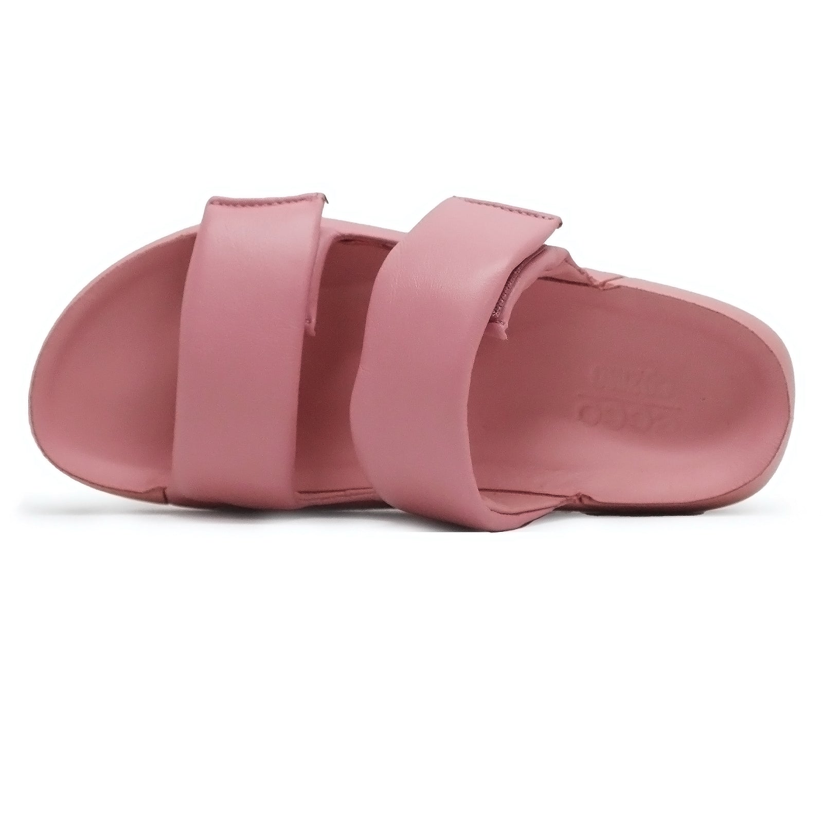 Ecco Cozmo PF 206663 Leather Womens Sandals#color_old rose