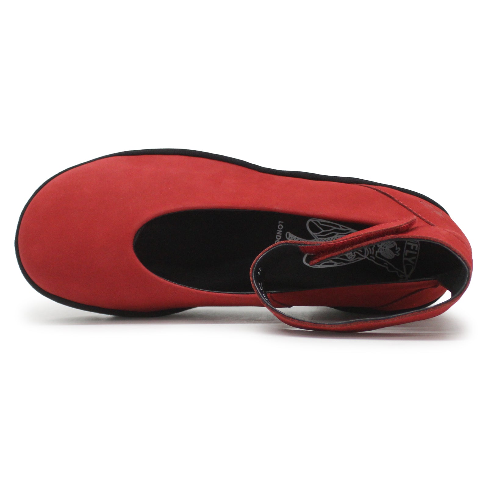Fly London TIRY497FLY Mousse Leather Womens Shoes#color_lipstick red