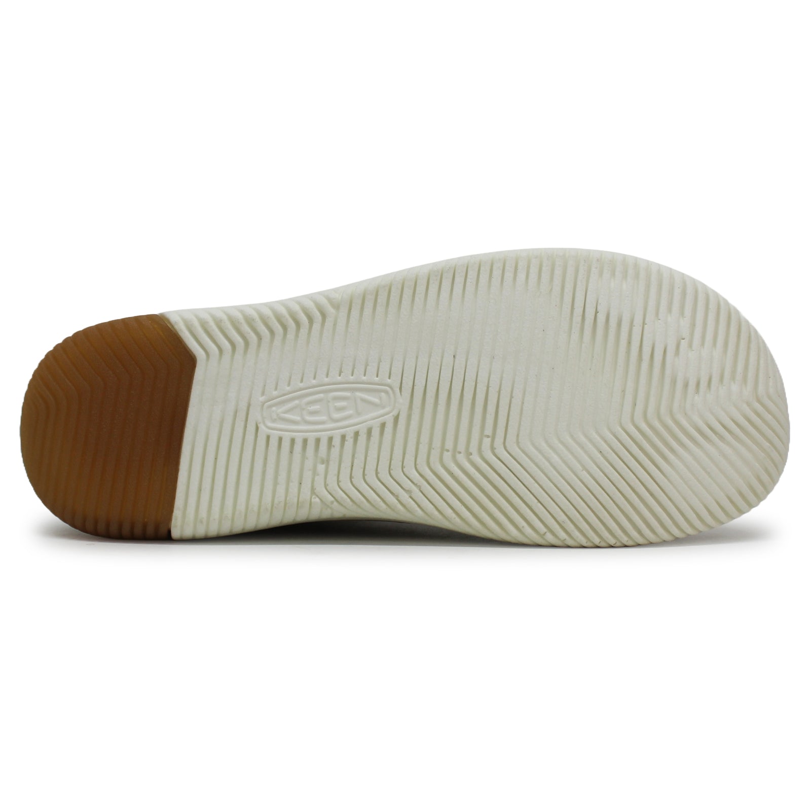 Keen KNX Lace 1029362 Leather Womens Trainers - Safari Star White - 39.5#color_safari star white