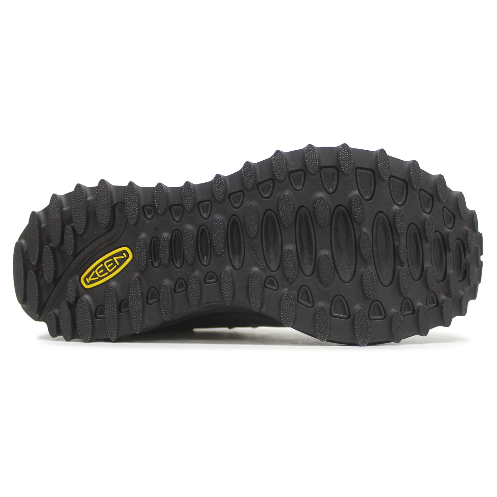 Keen Zionic WP Textile Synthetic Mens Trainers#color_dark forest black
