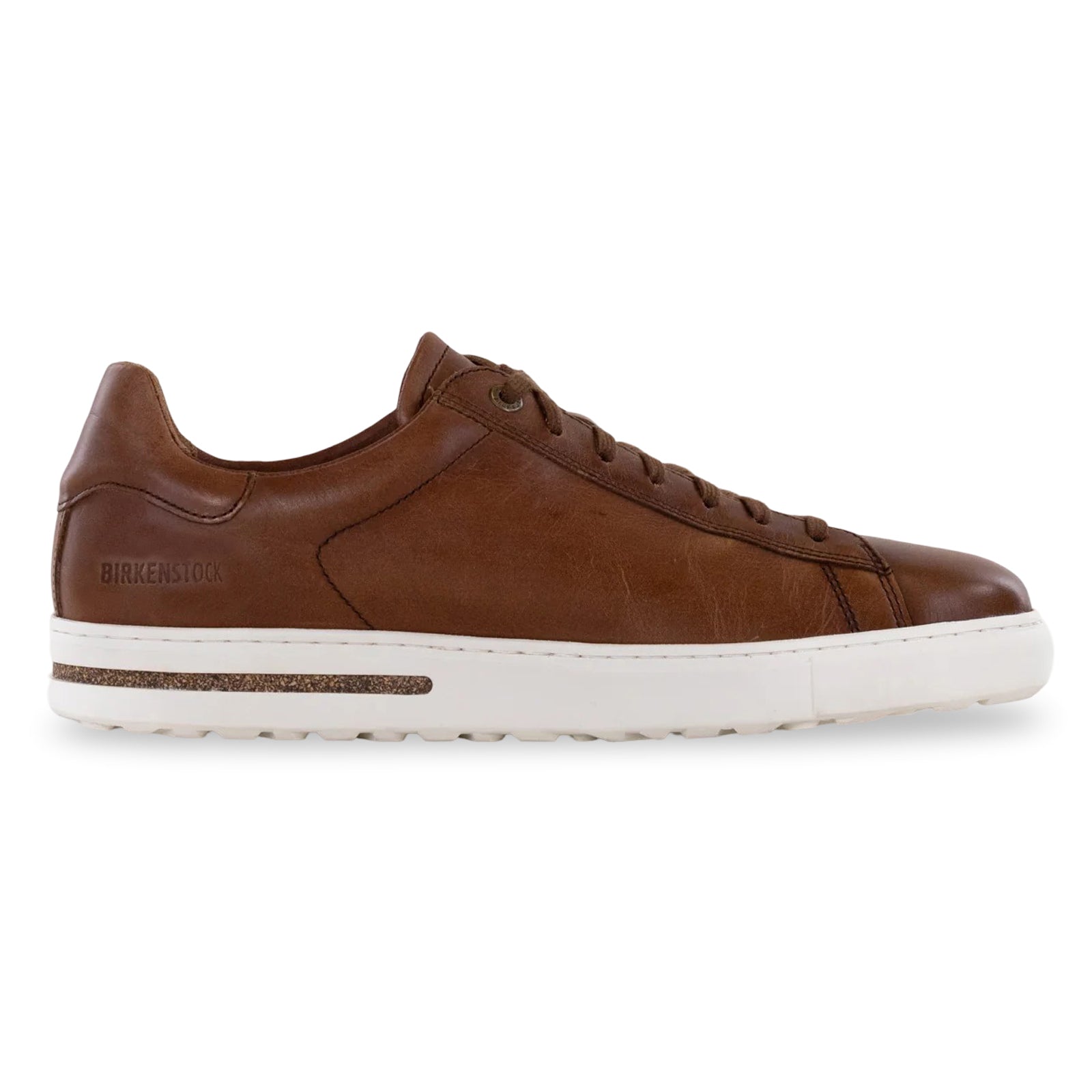 Birkenstock Bend Low Natural Leather Unisex Shoes#color_cognac