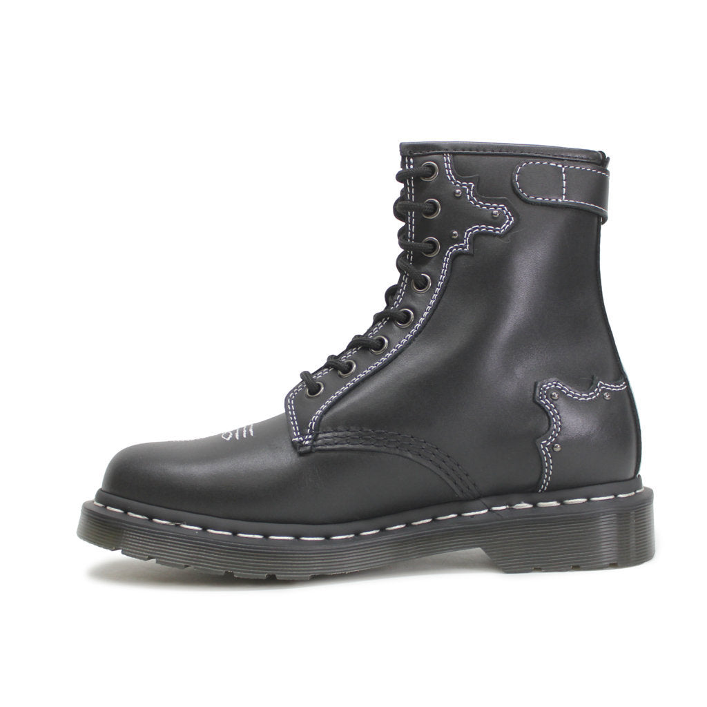 Dr. Martens 1460 GA Wanama Leather Unisex Boots#color_black