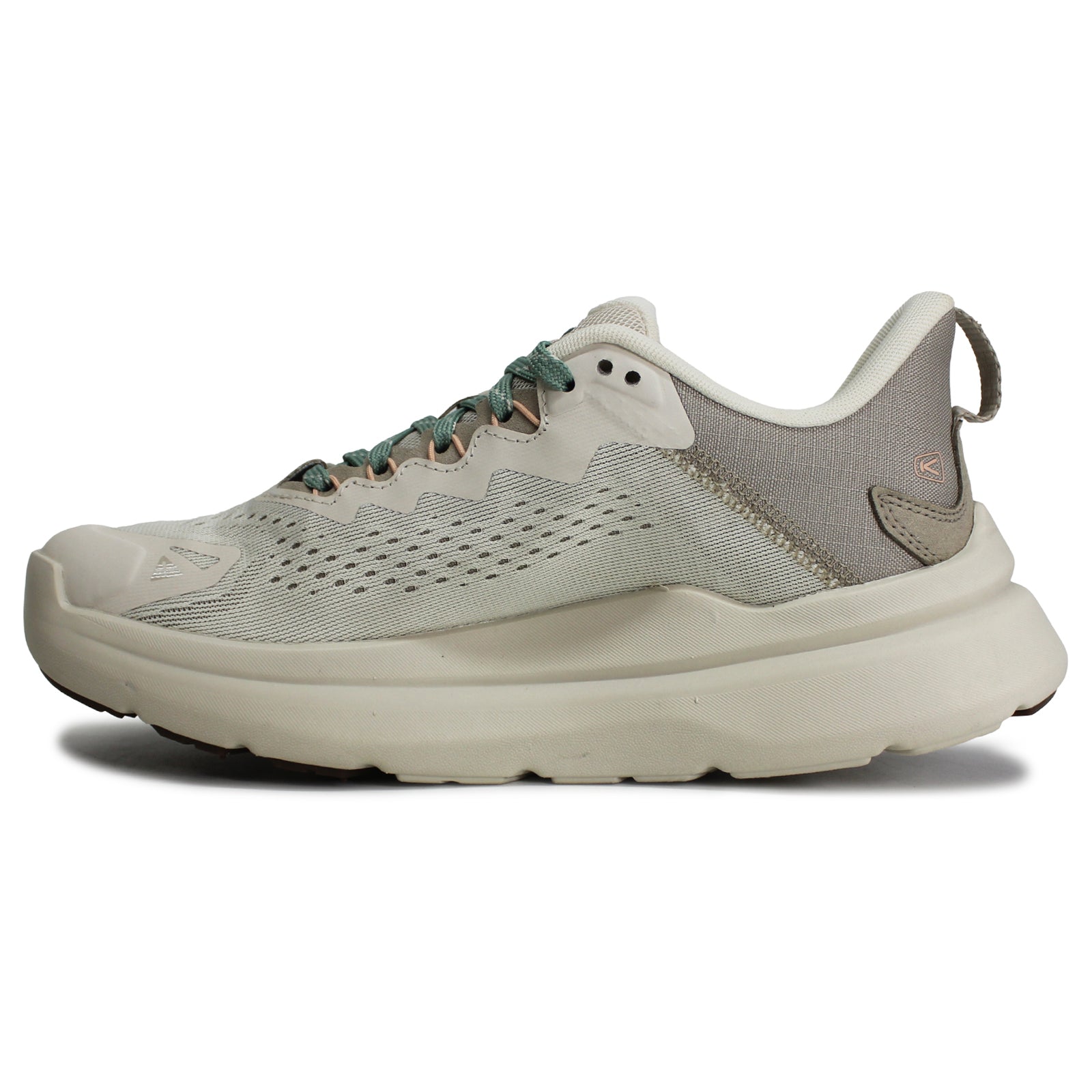 Keen WK450 Textile Synthetic Womens Trainers#color_birch peach parfait
