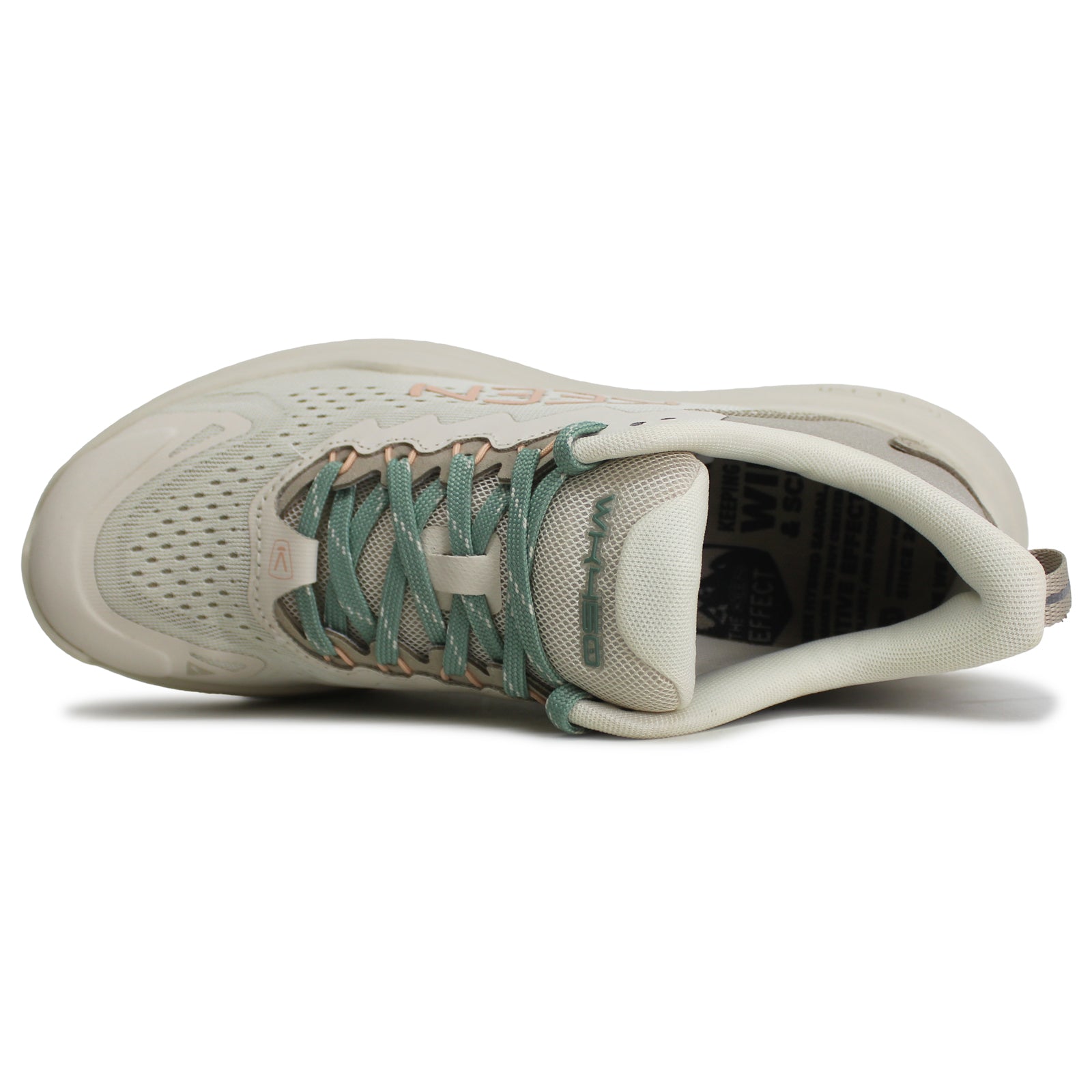 Keen WK450 Textile Synthetic Womens Trainers#color_birch peach parfait