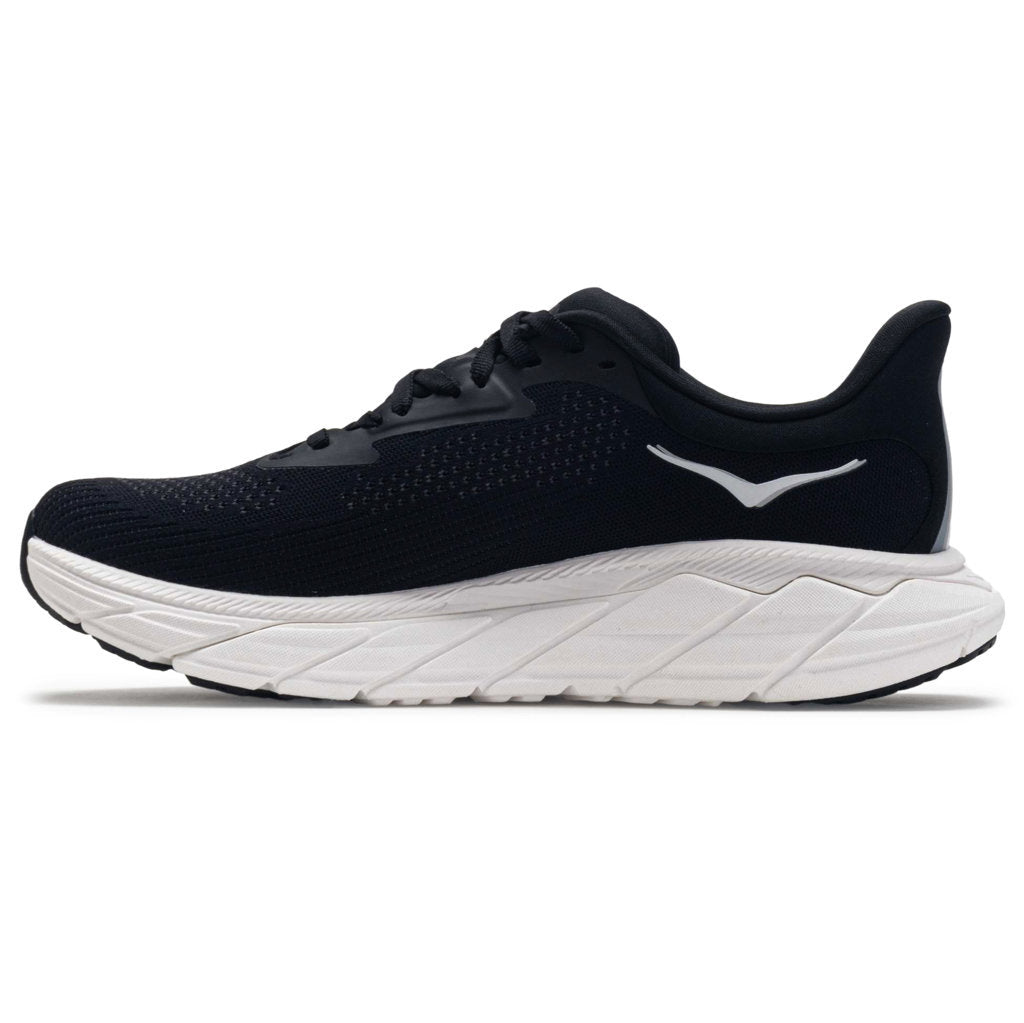 Hoka One One Arahi 7 Textile Womens Trainers#color_black white