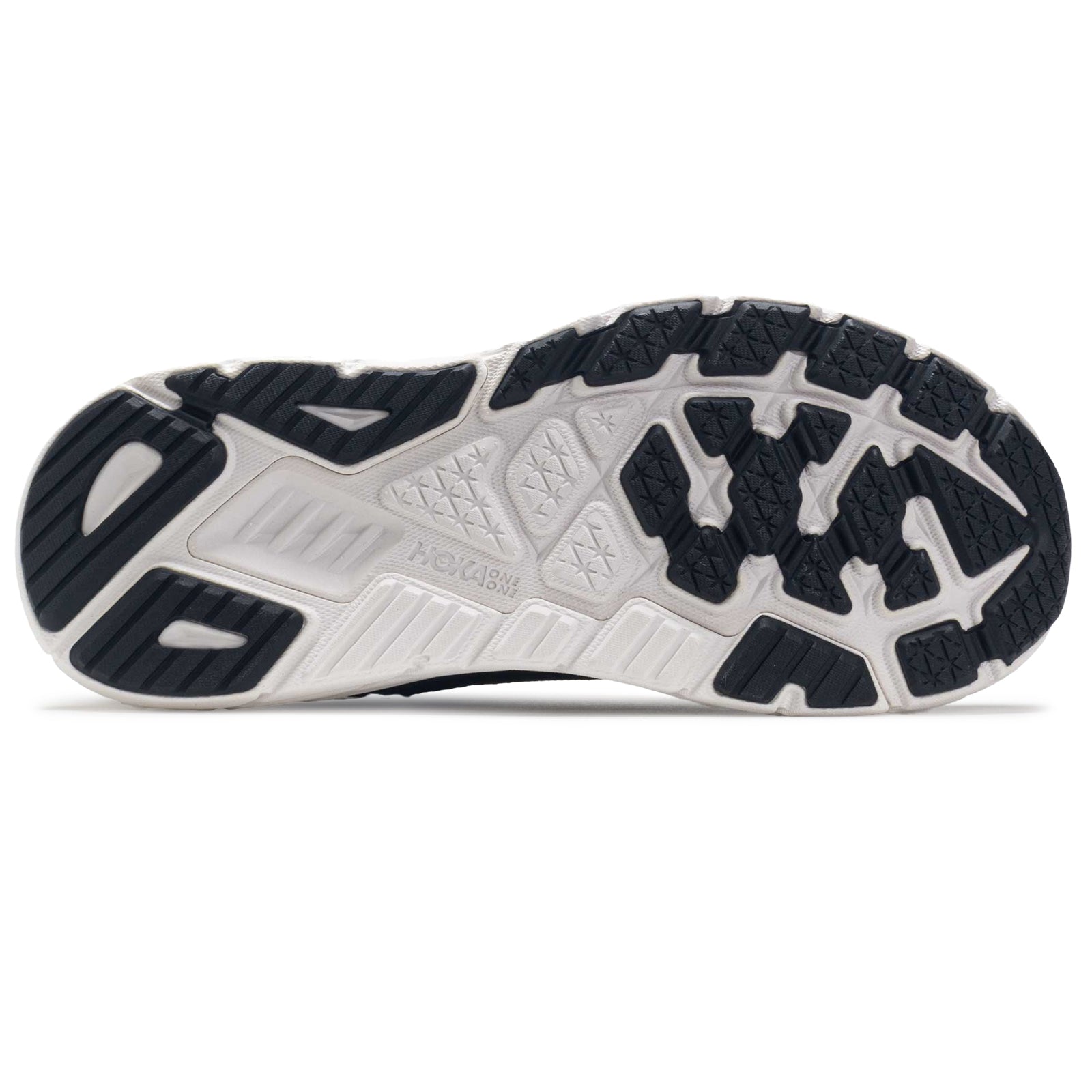 Hoka Arahi 7 1147851-BWHT Textile Womens Trainers - Black White - 5.5#color_black white