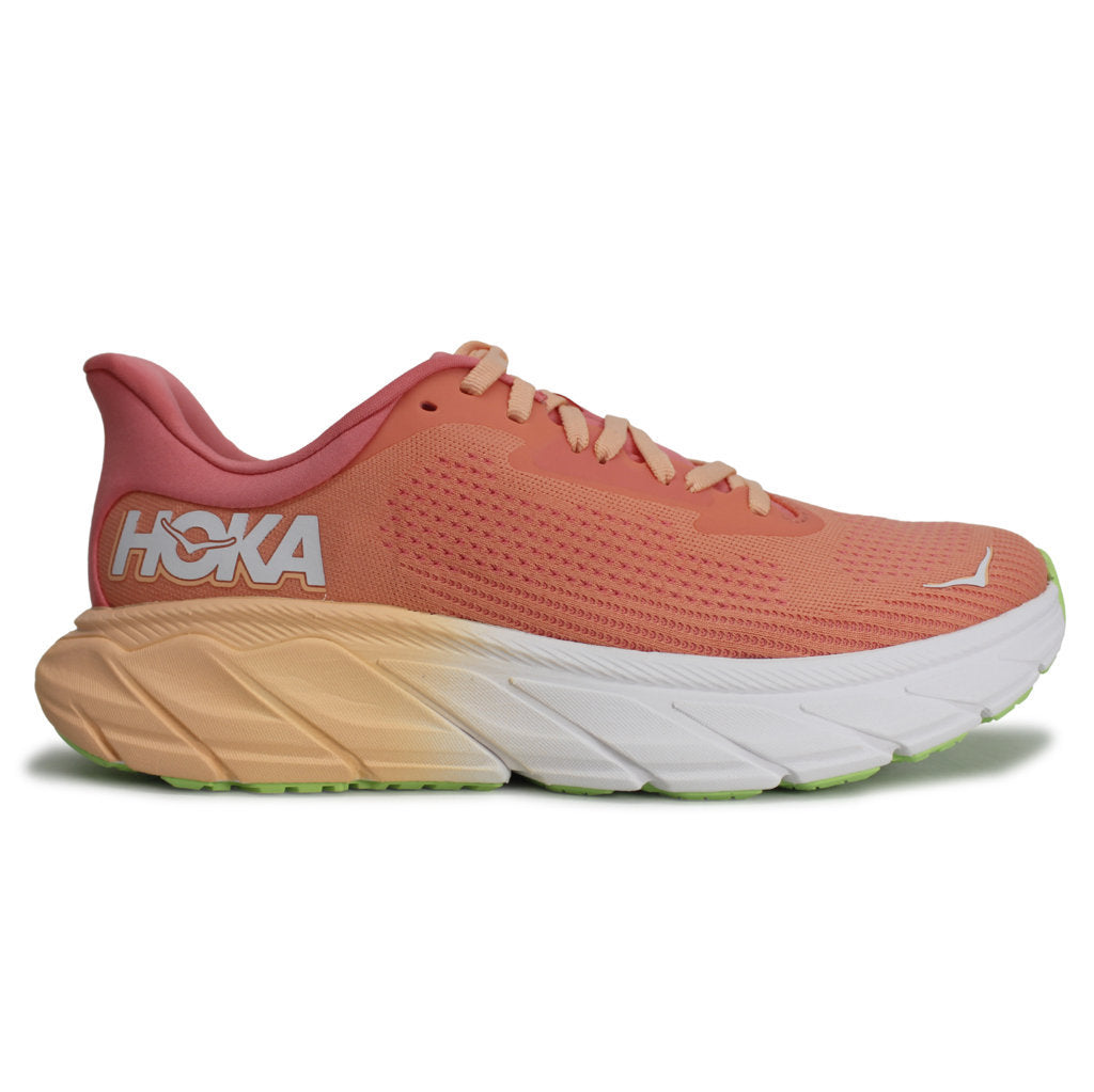 Hoka Arahi 7 Textile Women's Running Shoes#color_papaya coral