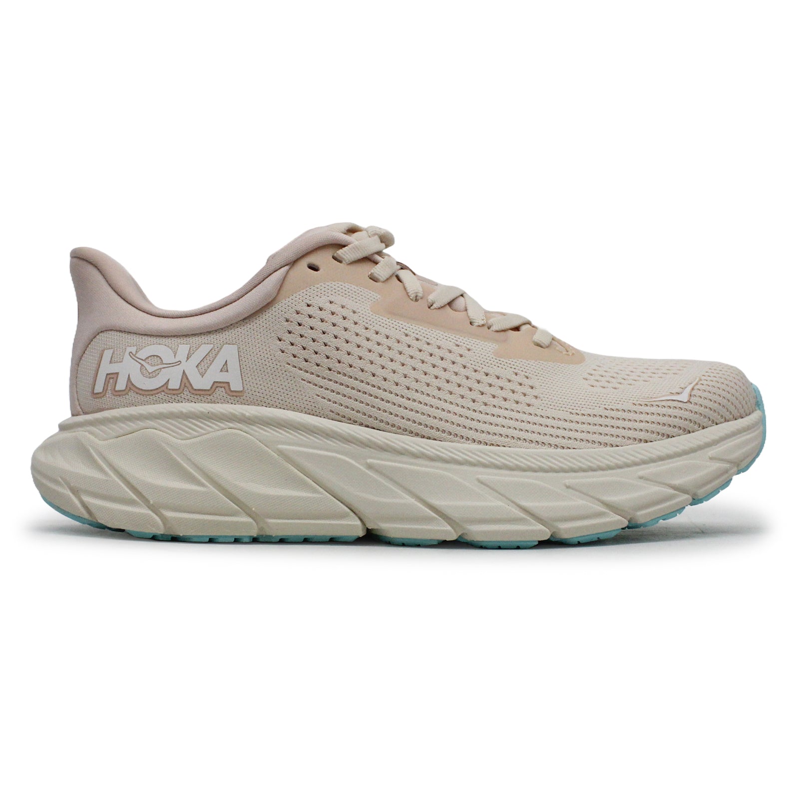 Hoka Arahi 7 Textile Women's Running Shoes#color_vanilla cream