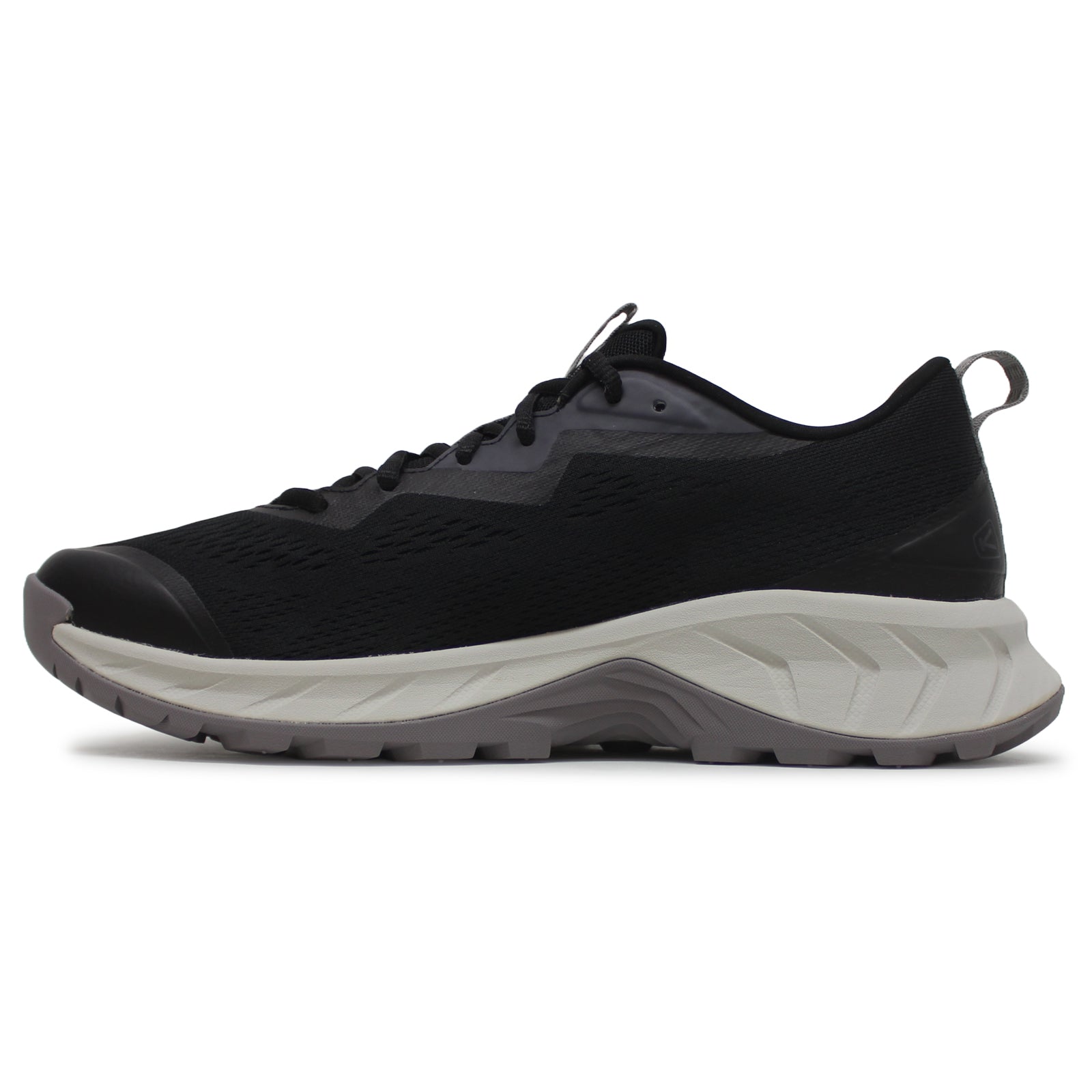 Keen Versacore Speed Textile Synthetic Mens Trainers#color_black steel grey