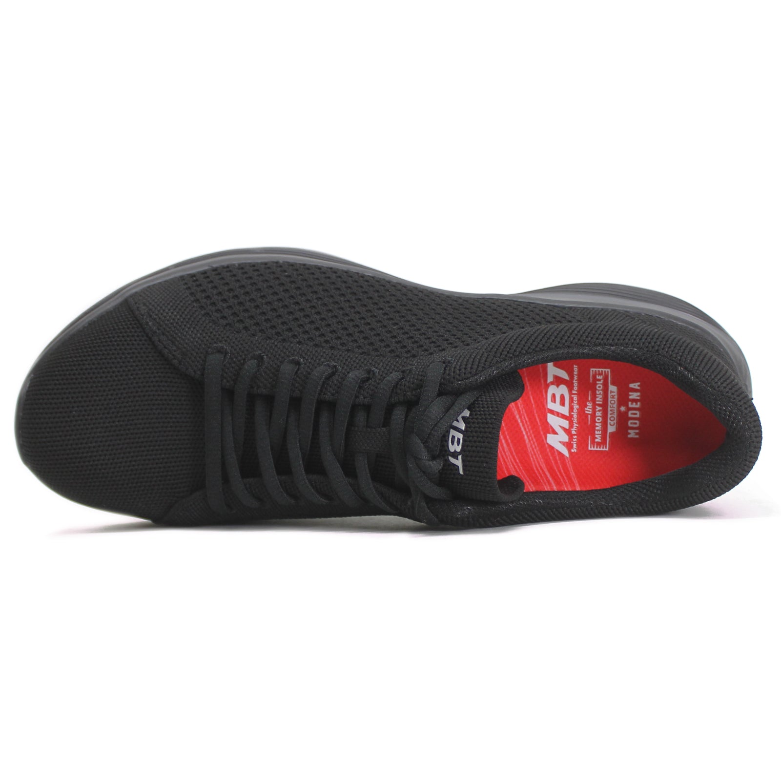 MBT Sora Textile Mens Trainers#color_black black
