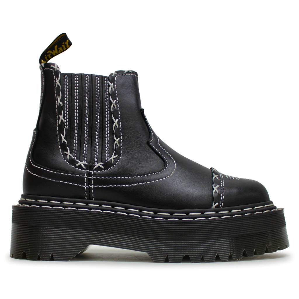 Dr. Martens 2976 Quad Strap Wanama Leather Unisex Boots#color_black