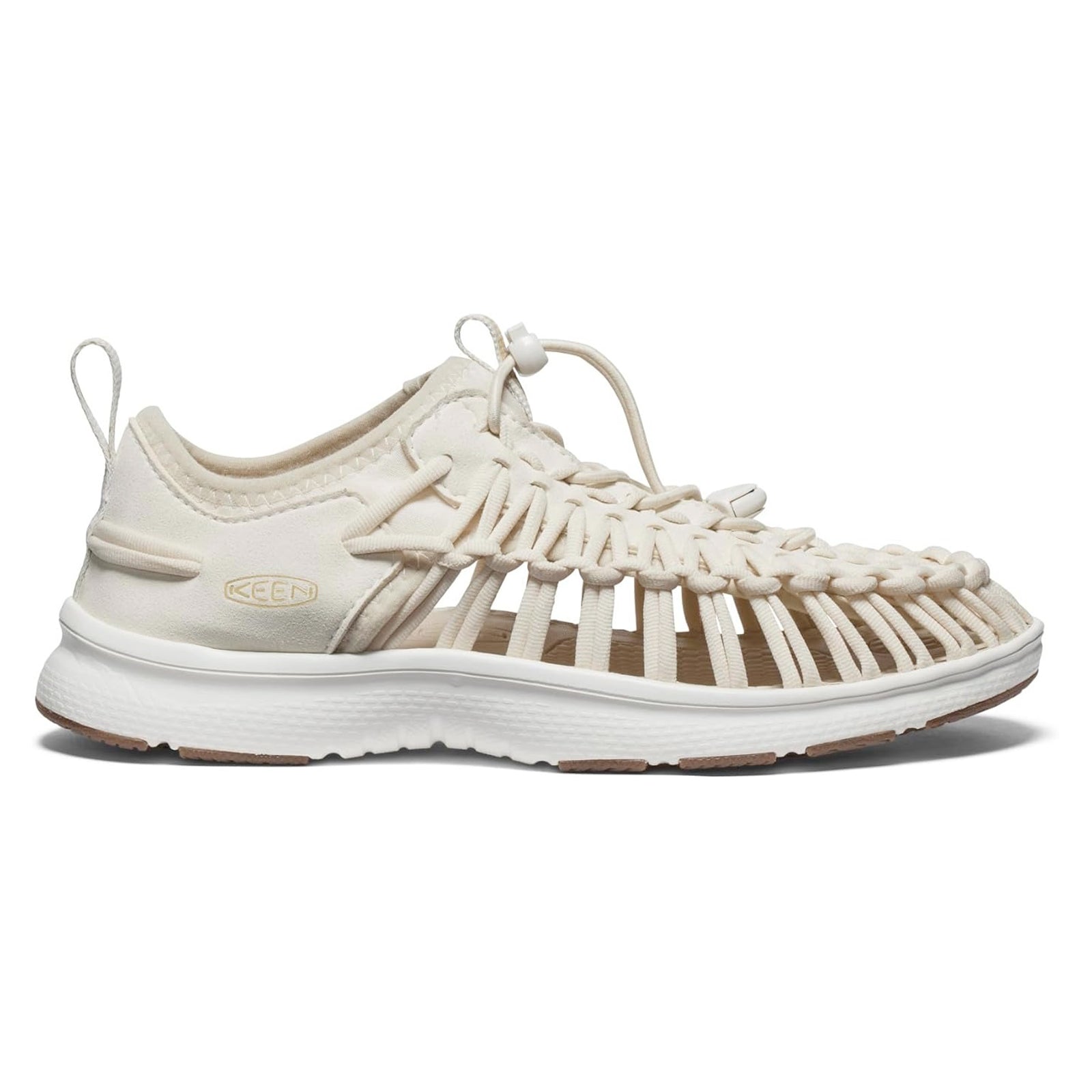 Keen Uneek O3 Textile Synthetic Mens Sandals#color_birch star white