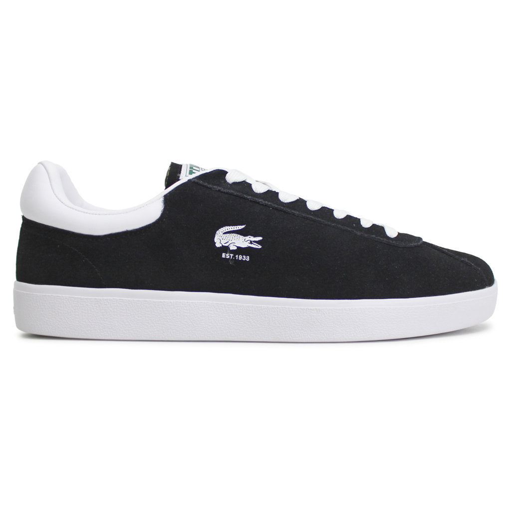 Lacoste Baseshot Suede Mens Trainers#color_black white