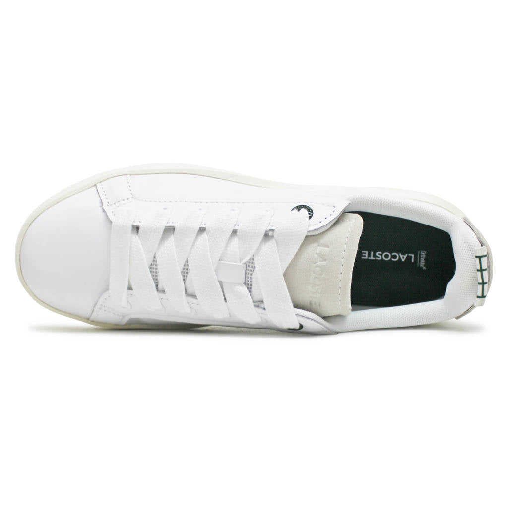 Lacoste Carnaby Platform Leather Womens Sneakers#color_white off white