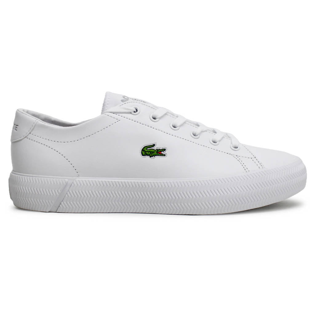 Lacoste Gripshot BL Leather Synthetic Womens Trainers#color_white white