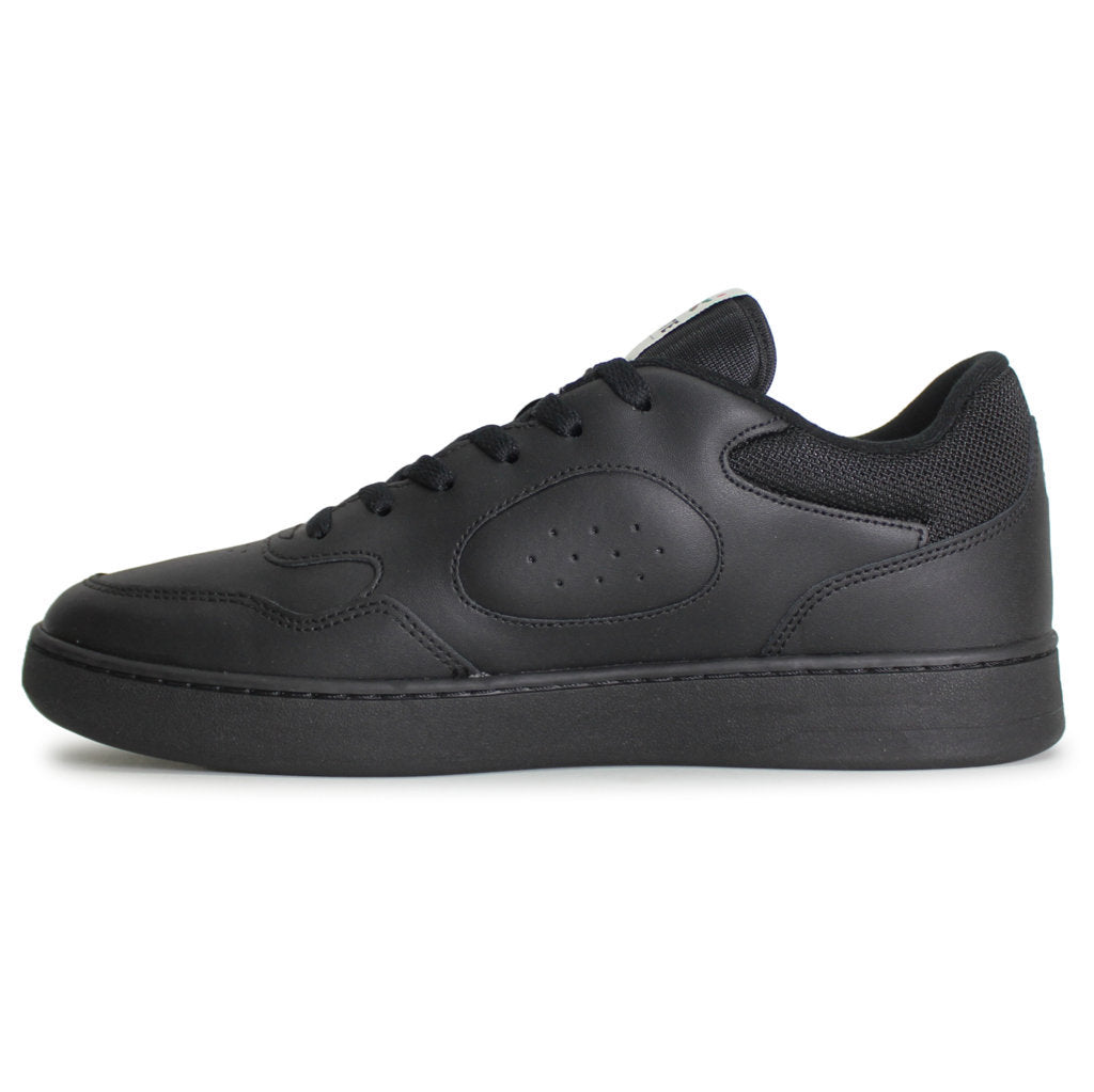 Lacoste Lineset Leather Mens Trainers#color_black black