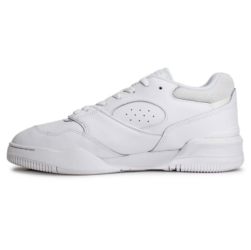 Lacoste Lineshot Leather Mens Trainers#color_white white