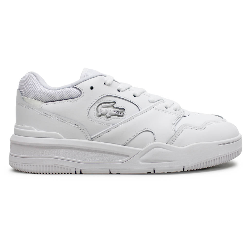 Lacoste Lineshot Leather Womens Sneakers#color_white white