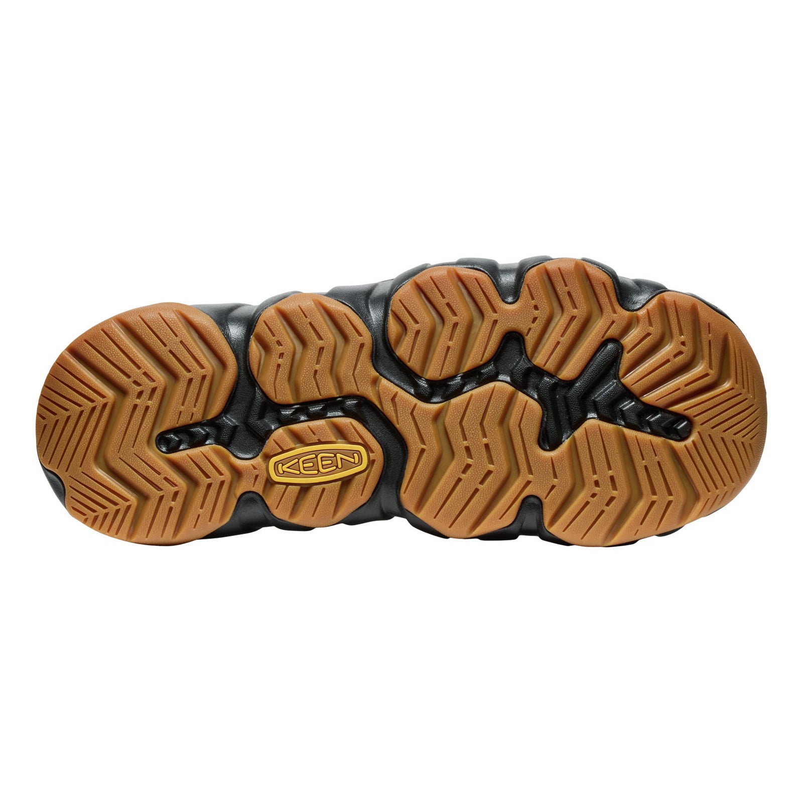 Keen Hyperport H2 Synthetic Textile Mens Sandals#color_brindle black