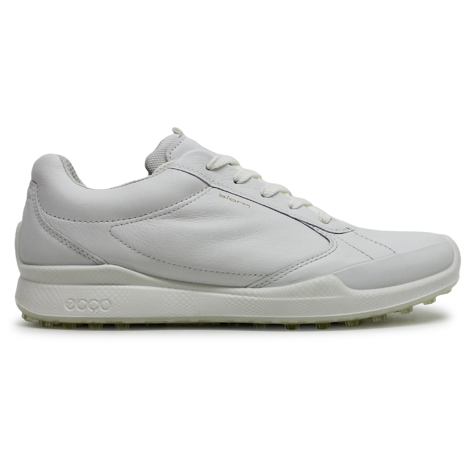 Ecco Golf Biom Hybrid 100573-01007 Leather Womens Trainers - White - 39#color_white