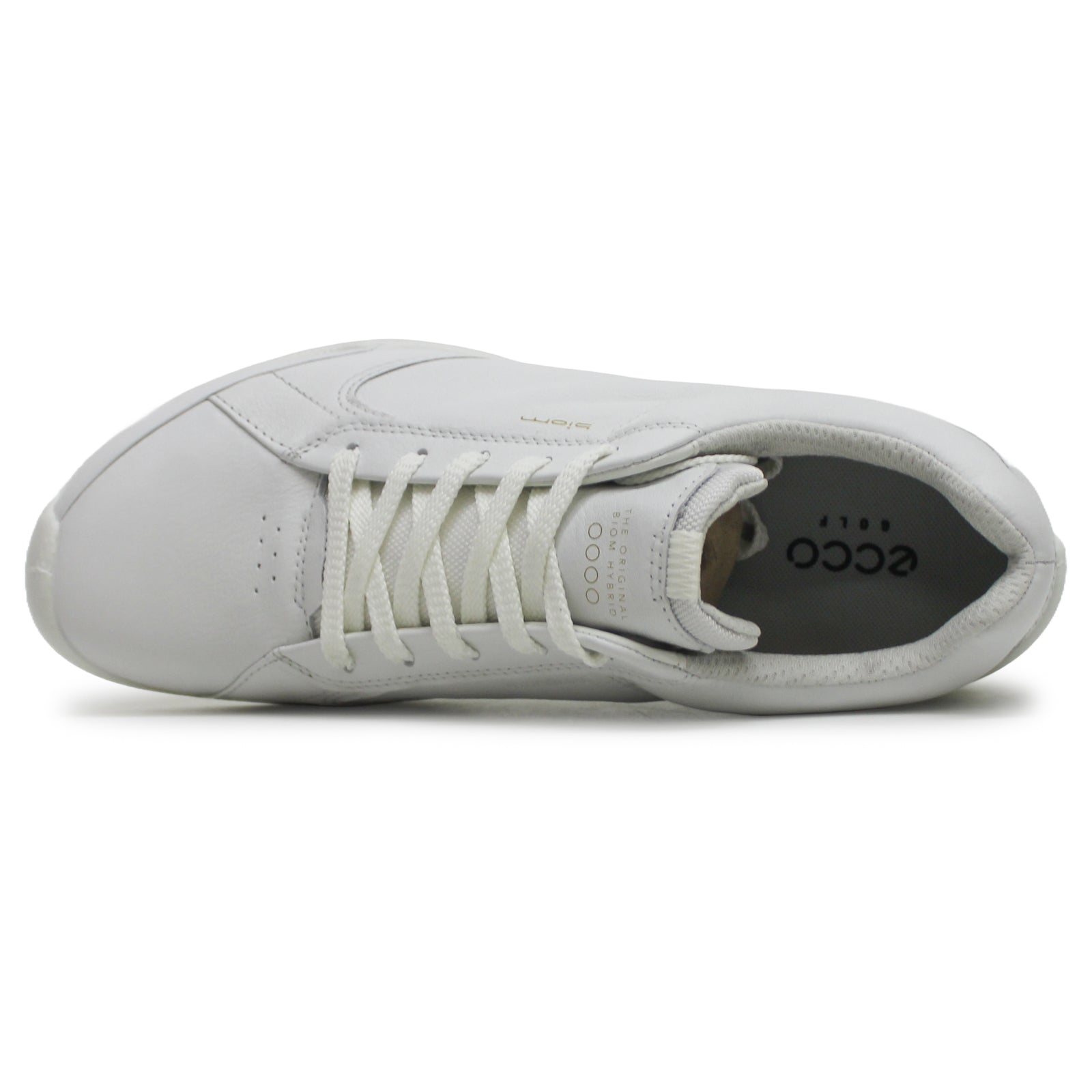 Ecco Golf Biom Hybrid 100573-01007 Leather Womens Trainers - White - 39#color_white