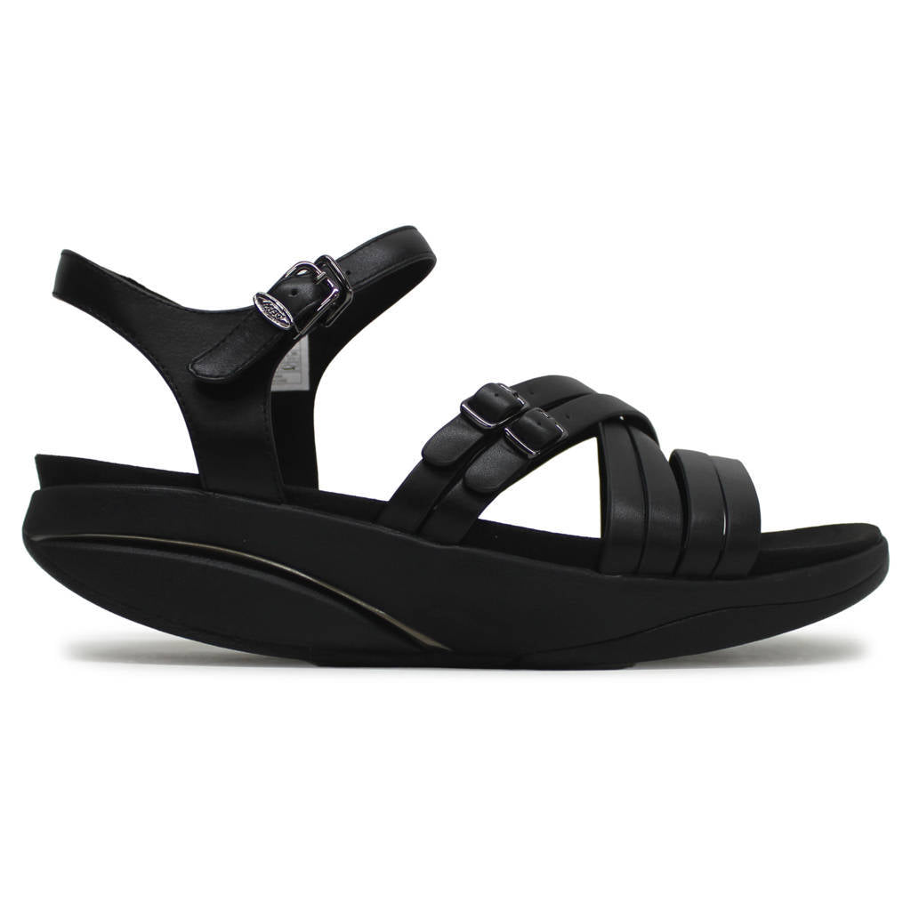 MBT Sae Nappa Leather Womens Sandals#color_black black