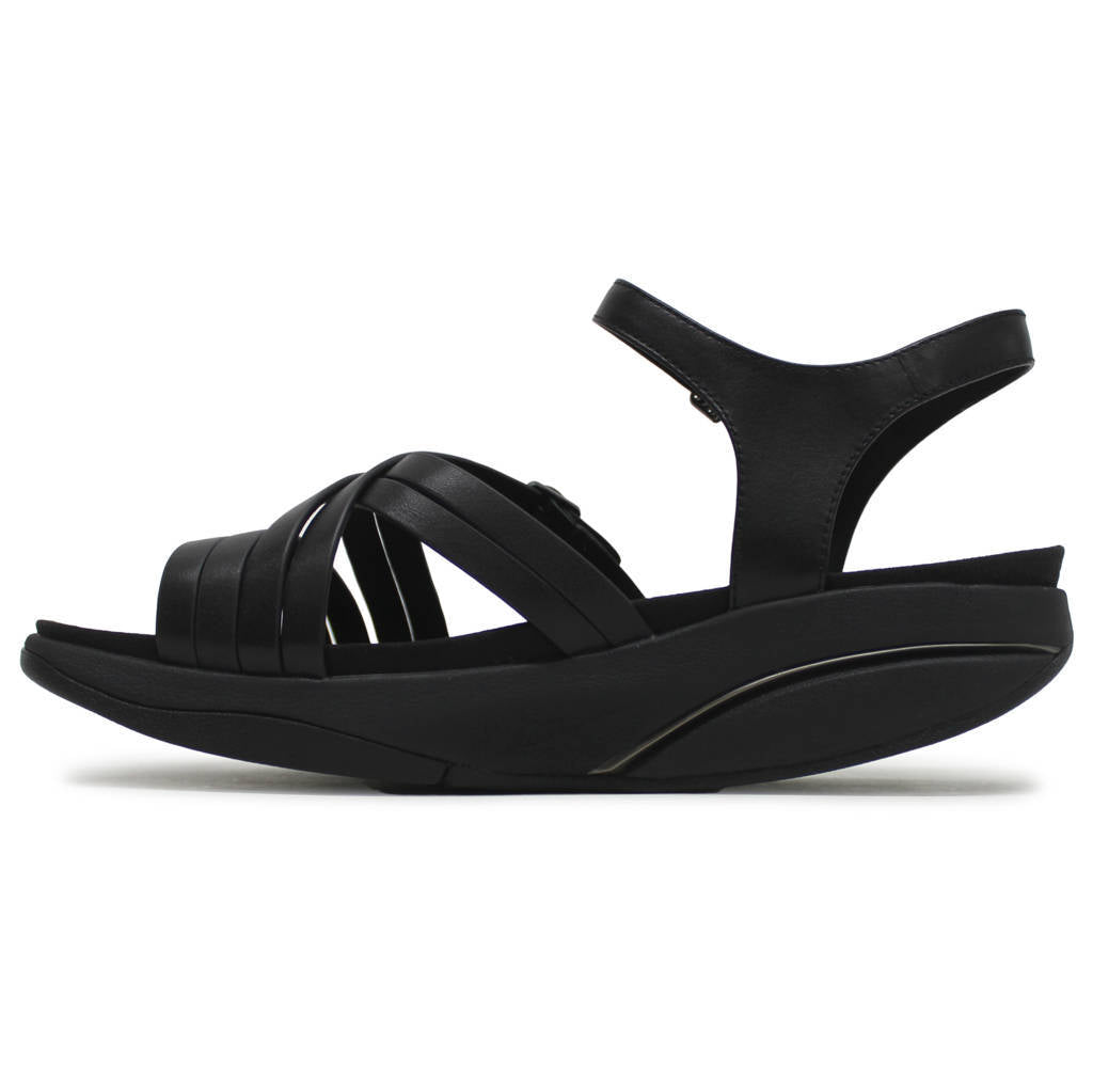 MBT Sae Nappa Leather Womens Sandals#color_black black