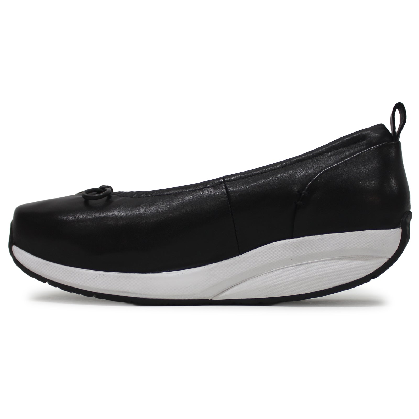 MBT Skura Nappa Leather Womens Shoes#color_black