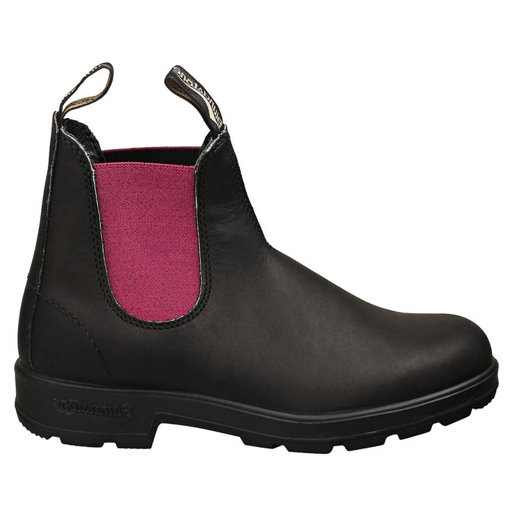 Blundstone 2208 Leather Unisex Boots#color_black fuchsia