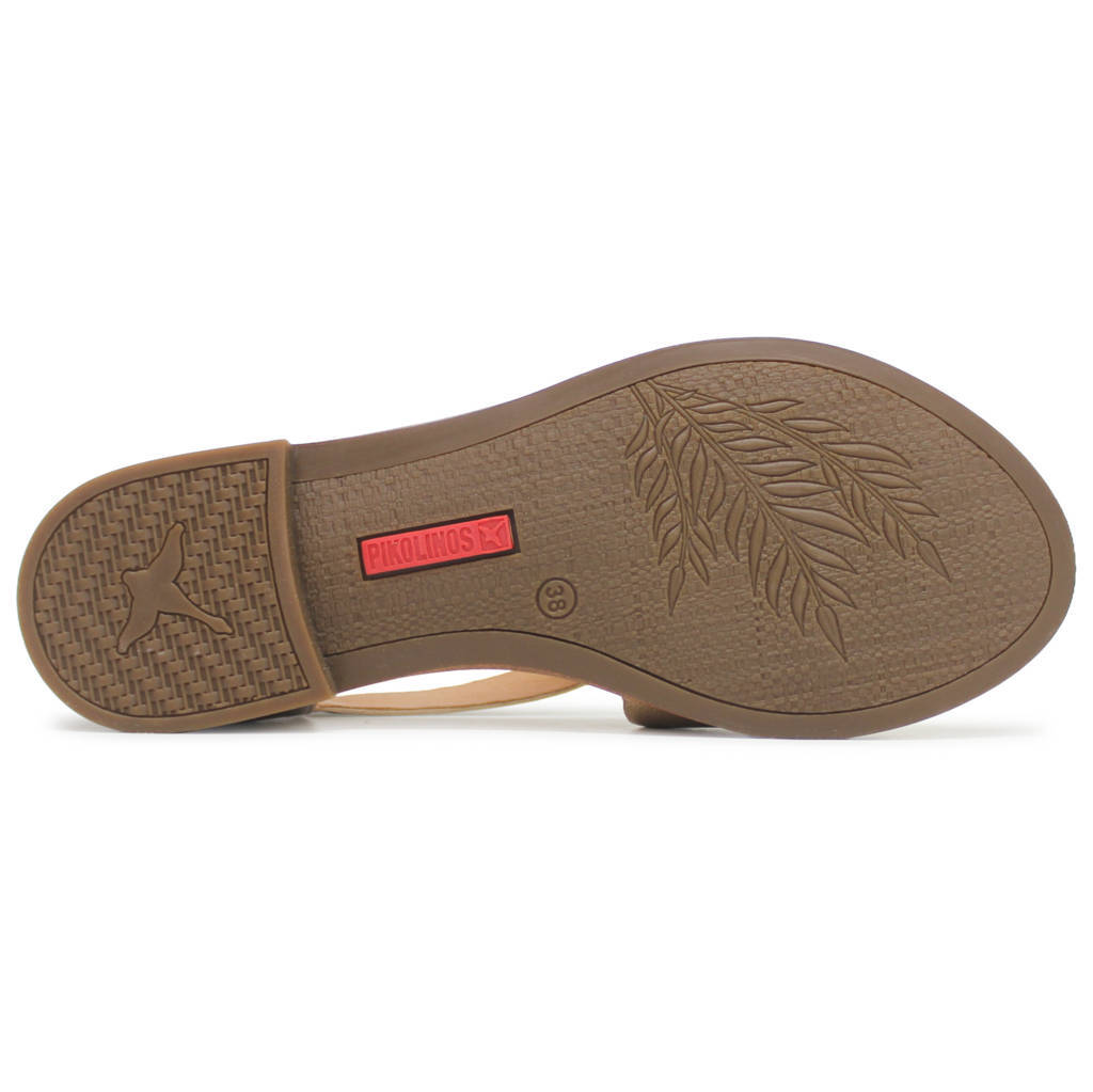 Pikolinos Algar W0X-0812 Leather Womens Sandals#color_stone
