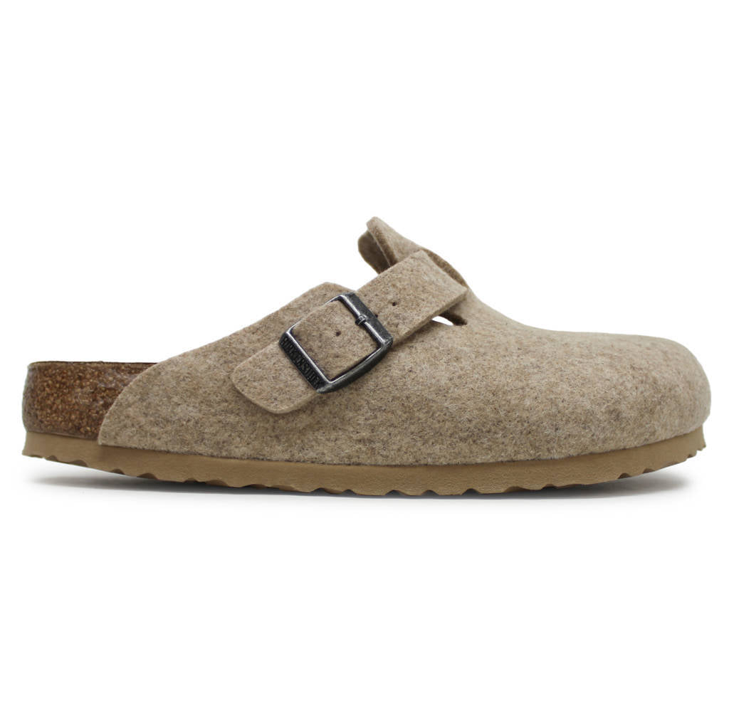 Birkenstock Boston BS Wool Felt Unisex Sandals#color_sandcastle