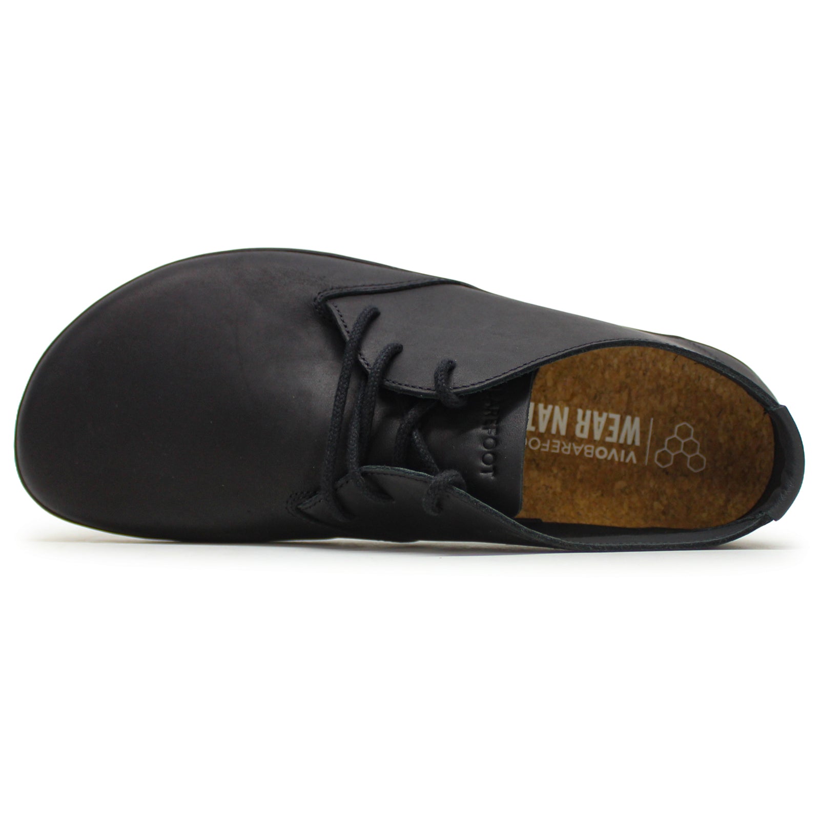 Vivobarefoot Ra IV Leather Mens Shoes#color_obsidian