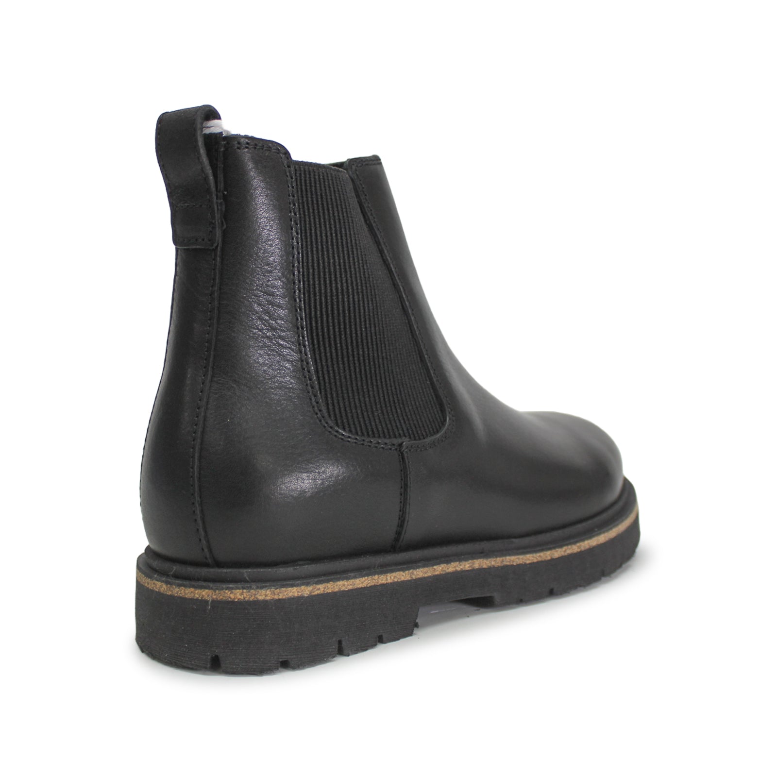 Birkenstock Highwood Slip On Mid 1025781 Natural Leather Womens Boots - Black - N - 39#color_black