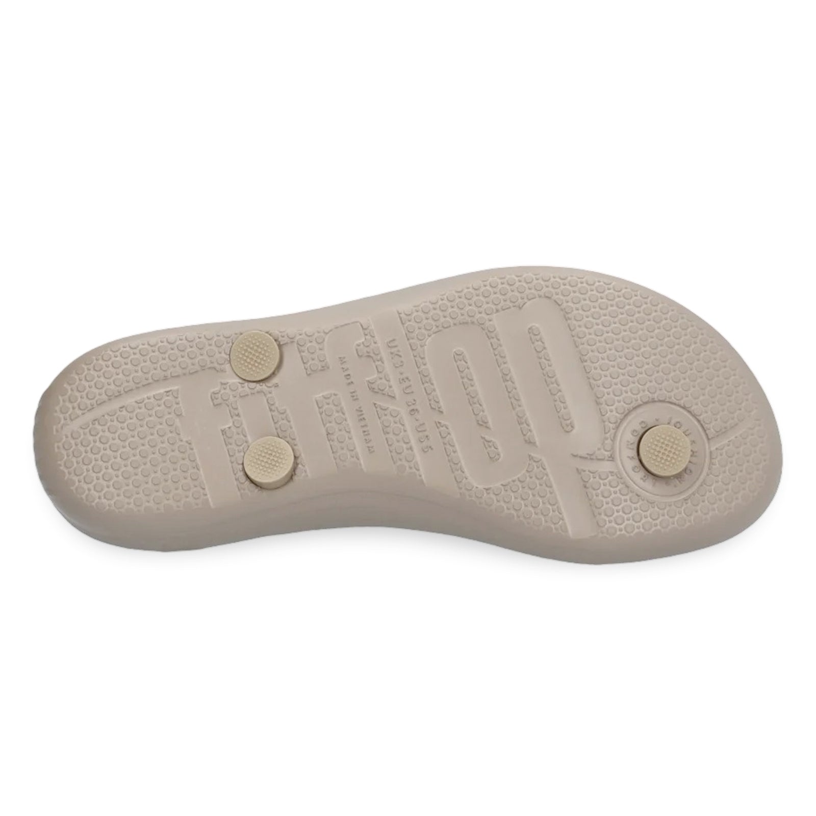 FitFlop Iqushion Ombre Sparkle Synthetic Womens Sandals#color_on taupe pewter