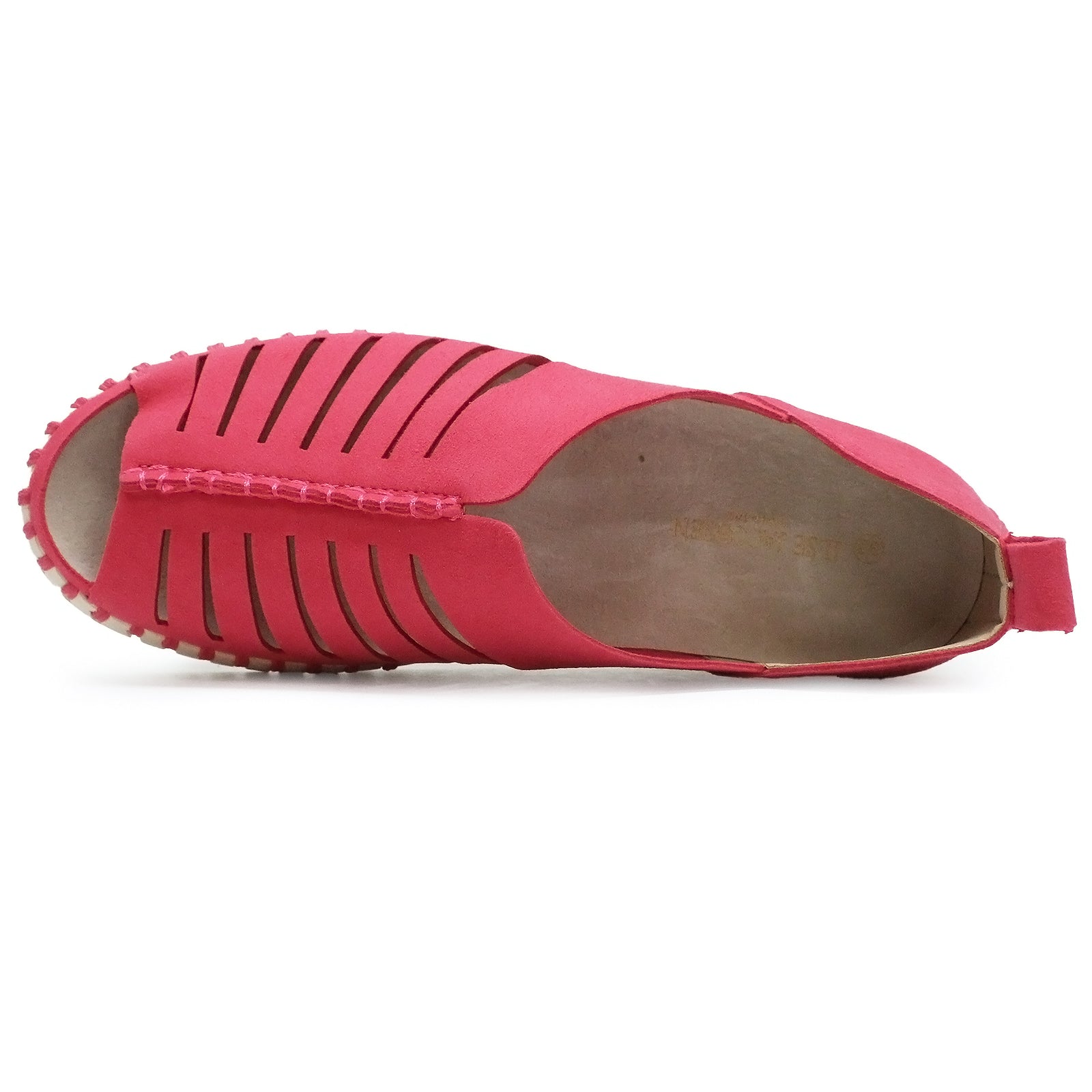 Ilse Jacobsen Tulip 9376 Textile Womens Sandals#color_viva magenta