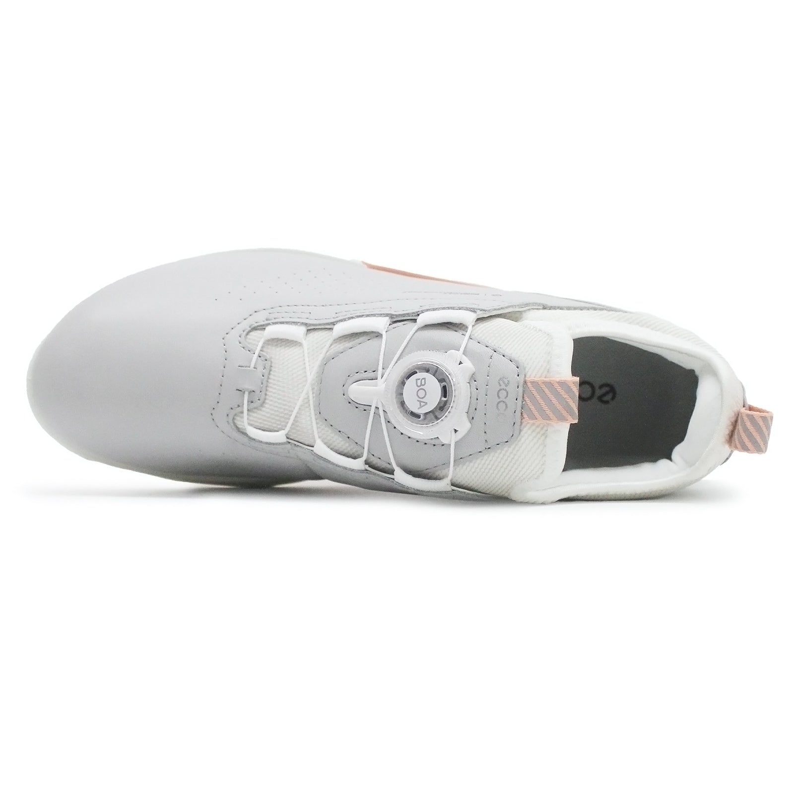 Ecco Golf Biom C4 130913 Leather Textile Womens Trainers#color_concrete