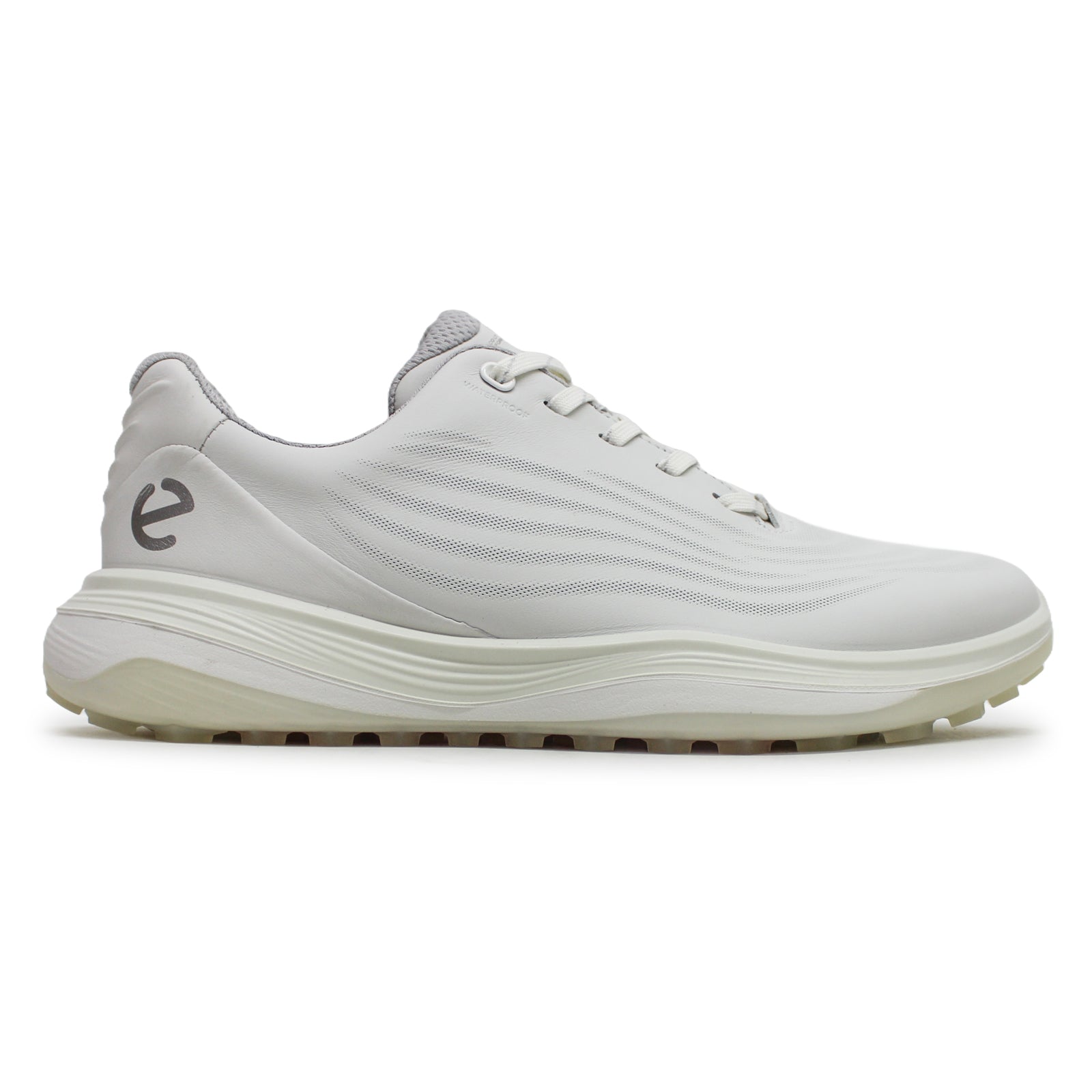 Ecco Golf LT1 132753-01007 Leather Womens Trainers - White - 41#color_white