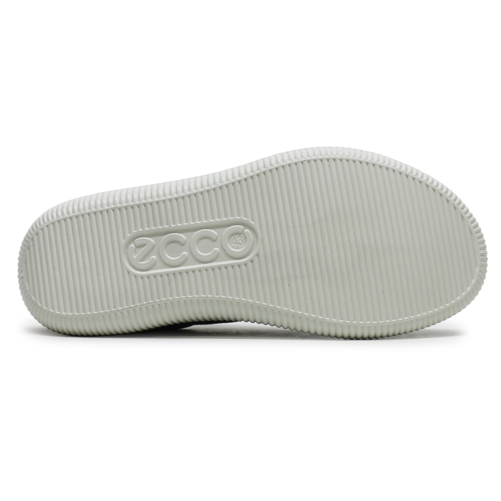 Ecco Soft Zero Leather Mens Trainers#color_black