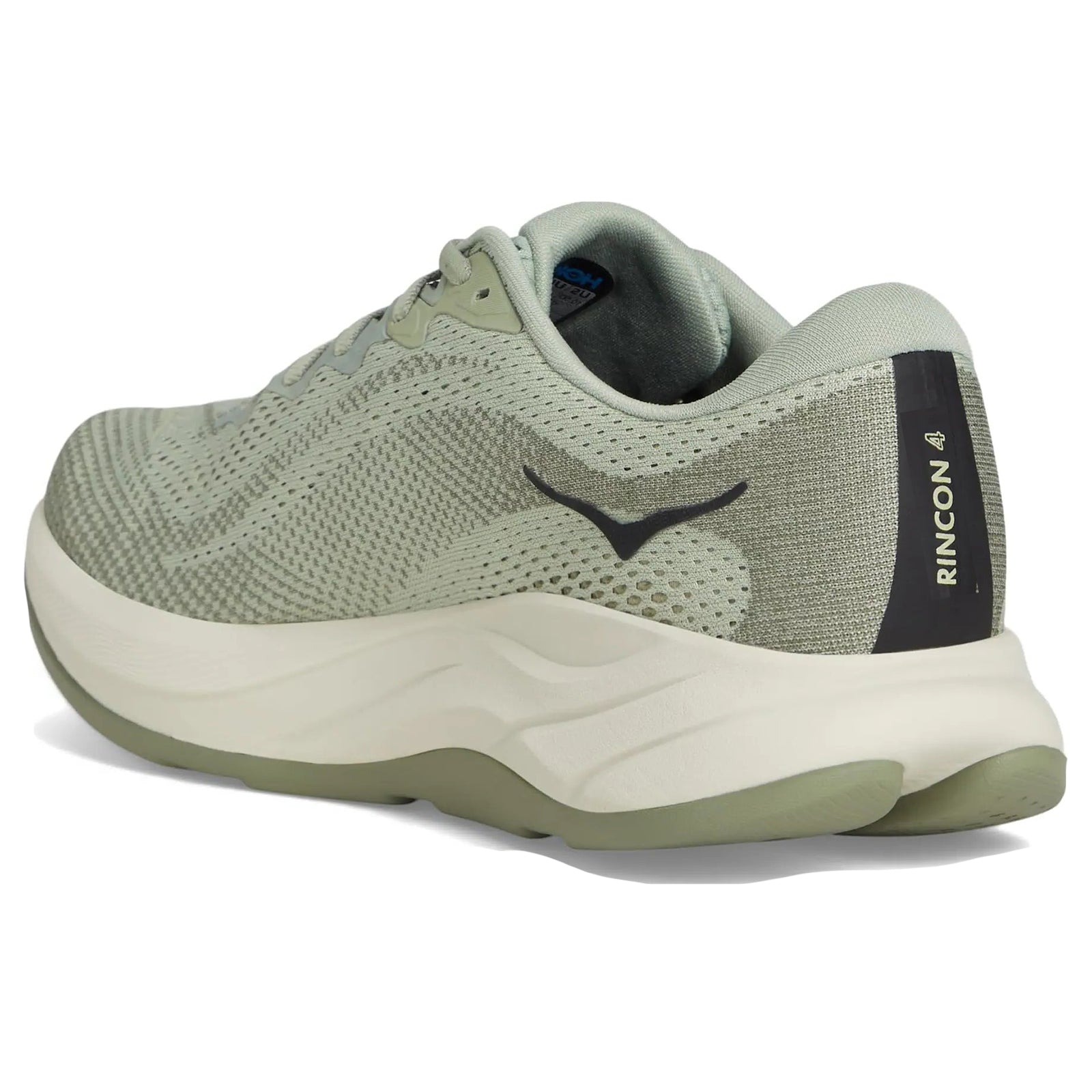 Hoka Rincon 4 Synthetic Textile Mens Trainers#color_forest lichen eucalyptus