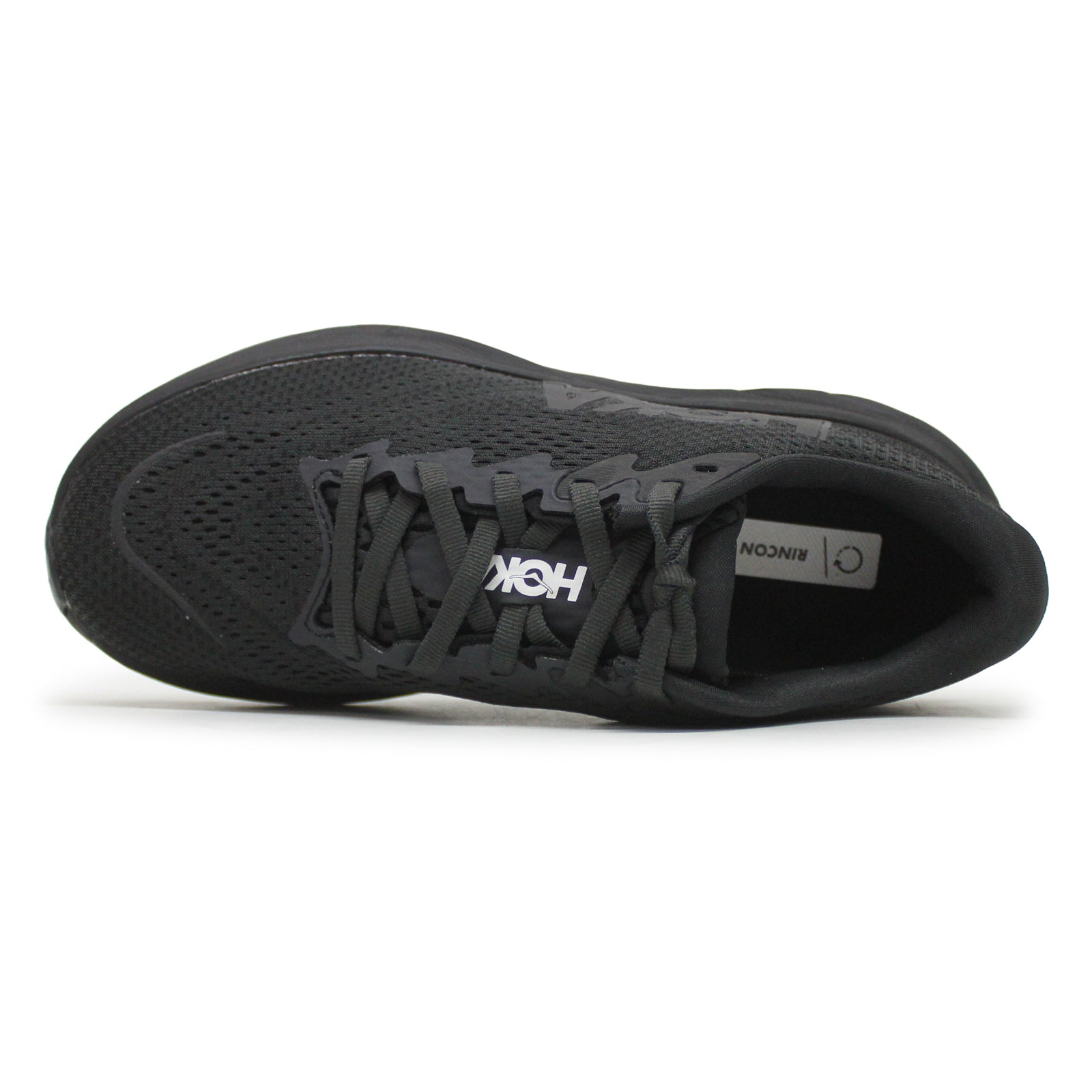 Hoka Rincon 4 Synthetic Textile Women's Running Shoes#color_black black