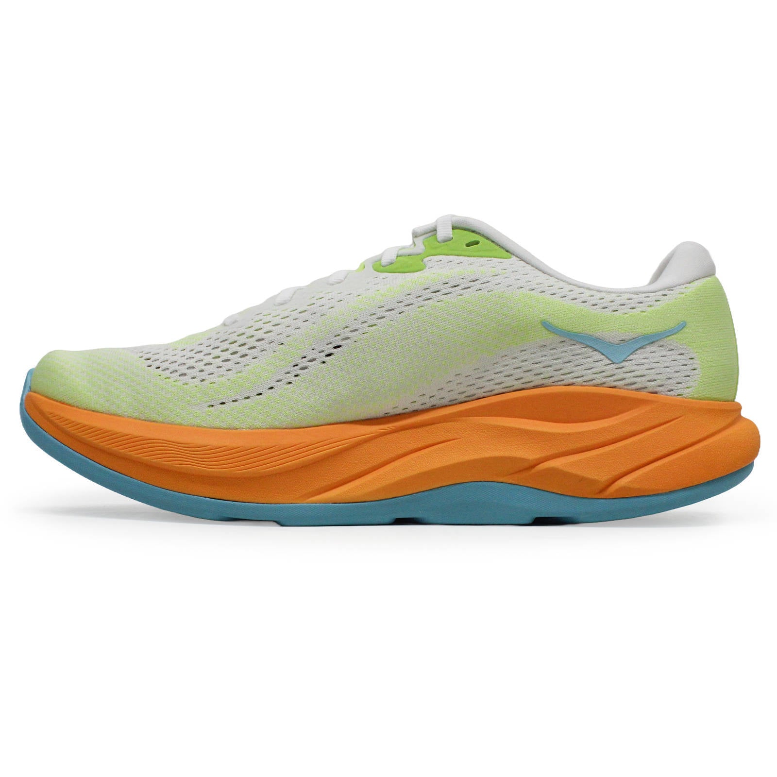 Hoka Rincon 4 Synthetic Textile Women's Running Shoes#color_frost lettuce