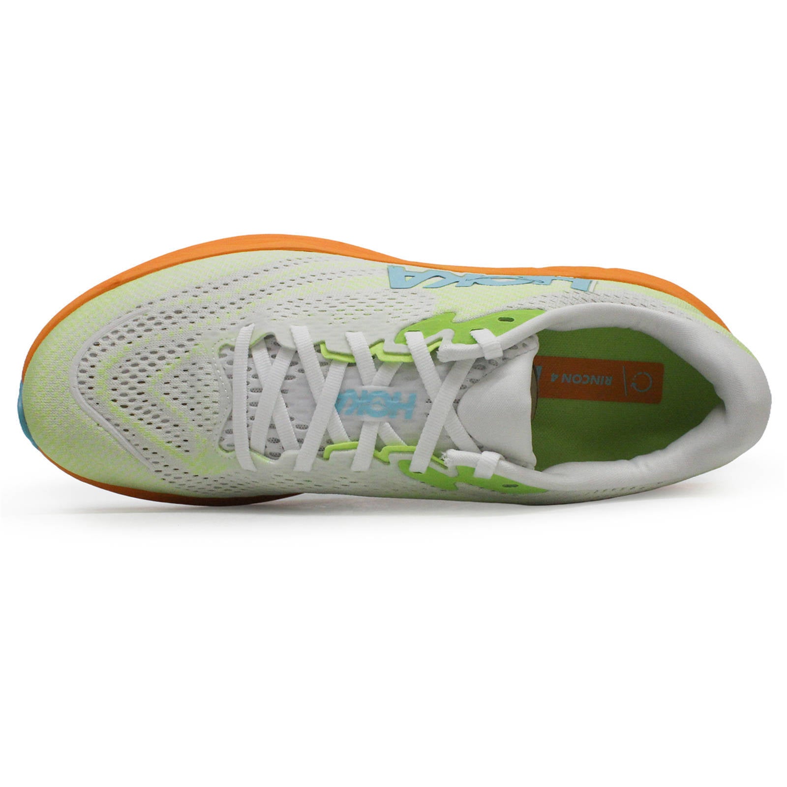 Hoka Rincon 4 Synthetic Textile Women's Running Shoes#color_frost lettuce