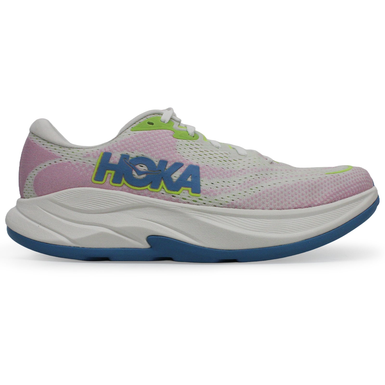 Hoka Rincon 4 Synthetic Textile Women's Running Shoes#color_frost pink twilight