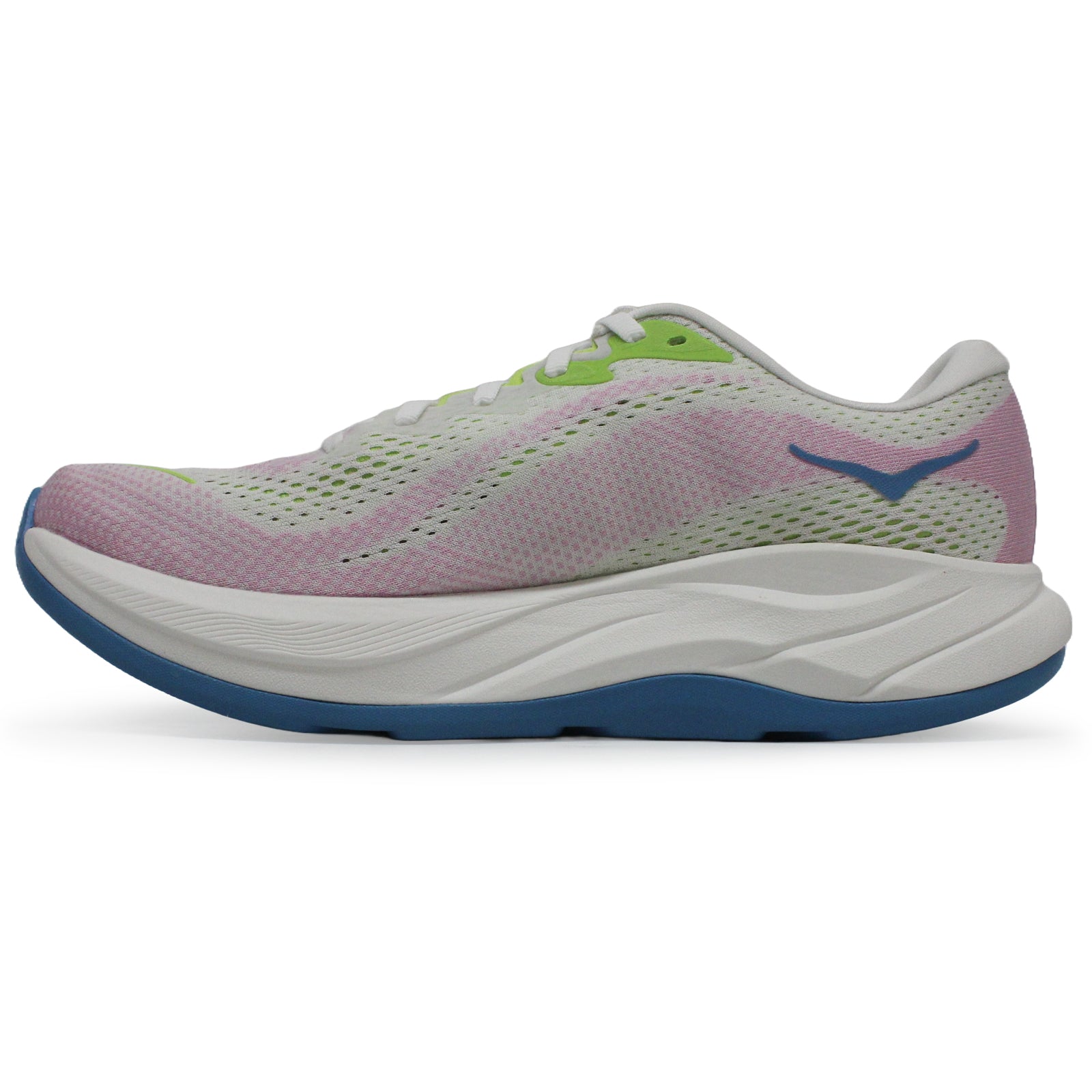 Hoka Rincon 4 Synthetic Textile Women's Running Shoes#color_frost pink twilight