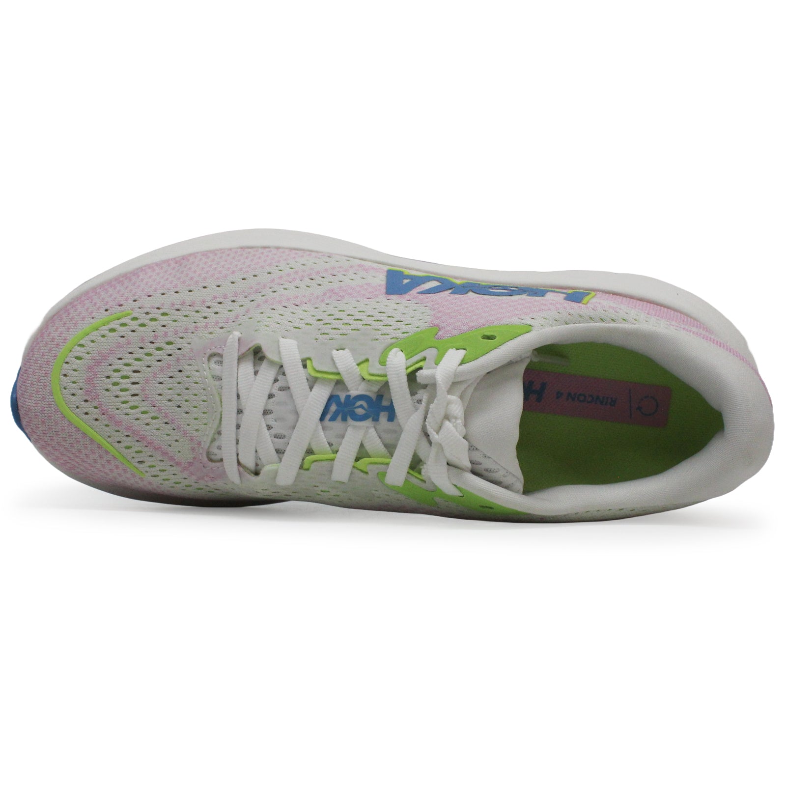 Hoka Rincon 4 Synthetic Textile Women's Running Shoes#color_frost pink twilight