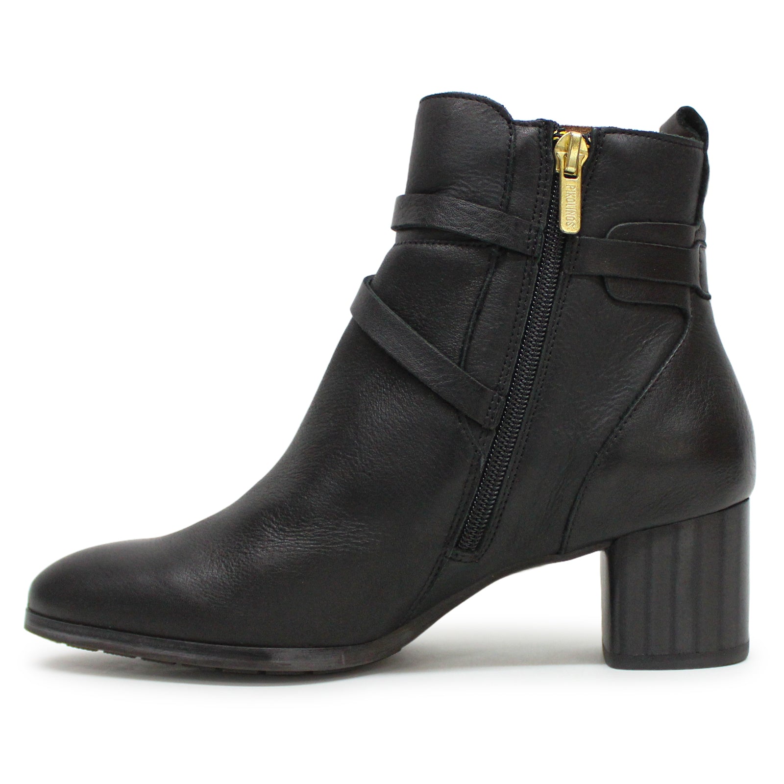 Pikolinos Calafat W1Z-8841 W1Z-8841 Leather Womens Boots - Black - 40#color_black