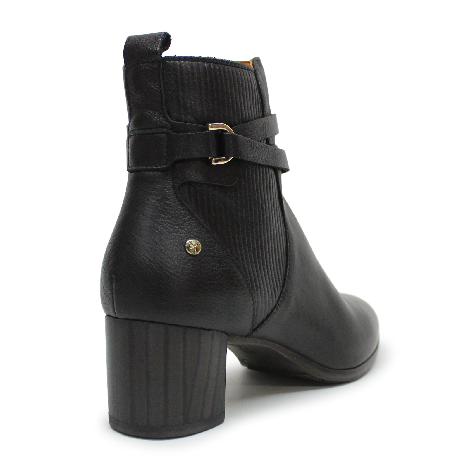Pikolinos Calafat W1Z-8841 W1Z-8841 Leather Womens Boots - Black - 40#color_black