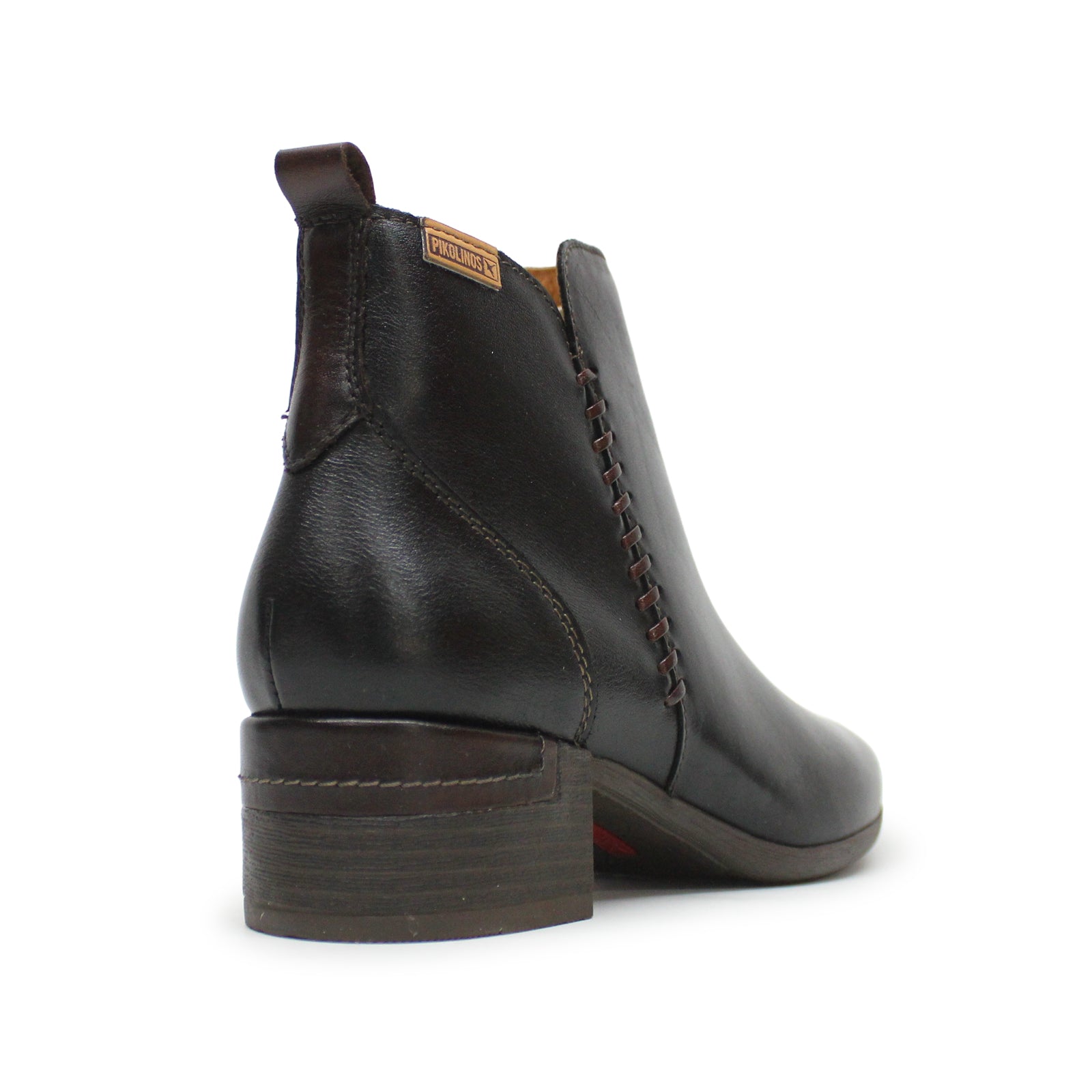 Pikolinos Malaga W6W-8950 W6W-8950 Leather Womens Boots - Black - 38#color_black