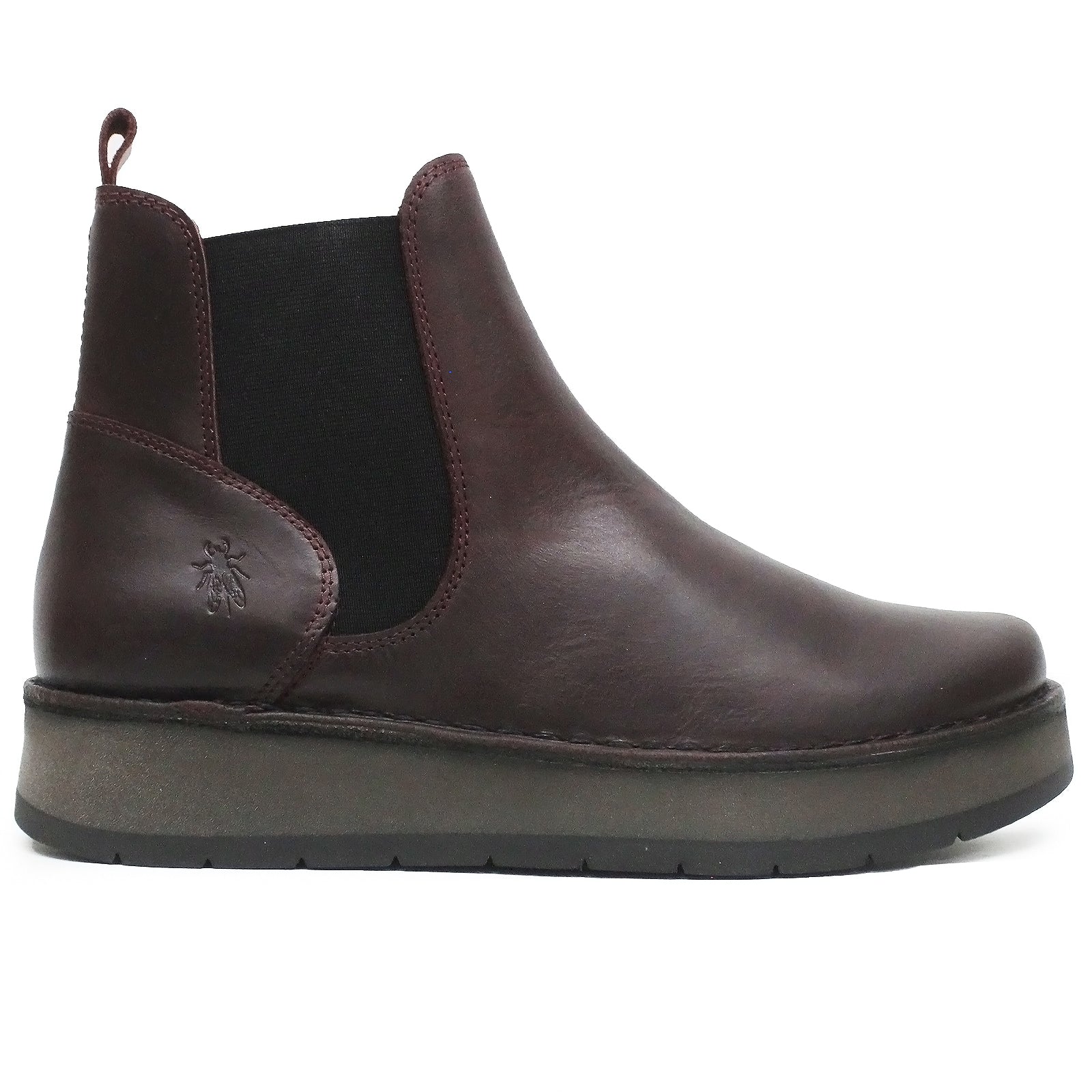 Fly London RAWI131FLY Rug Leather Womens Boots#color_wine