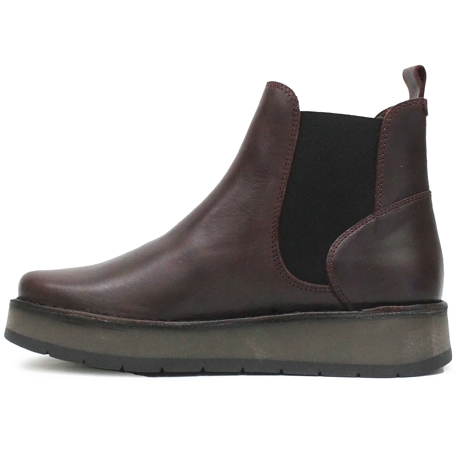 Fly London RAWI131FLY Rug Leather Womens Boots#color_wine